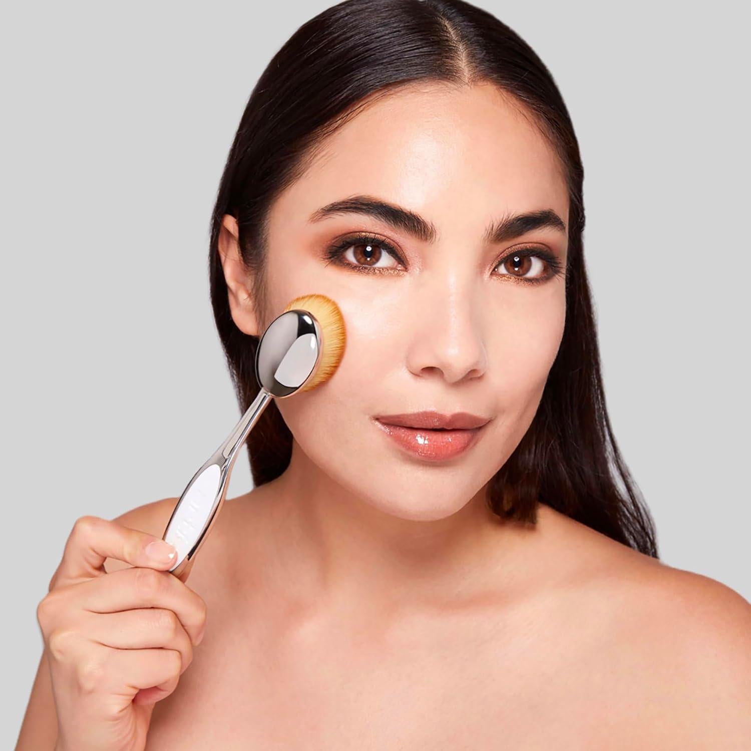 Juego de Brochas de Maquillaje Artis Elite 5 Espejo 5 Piezas