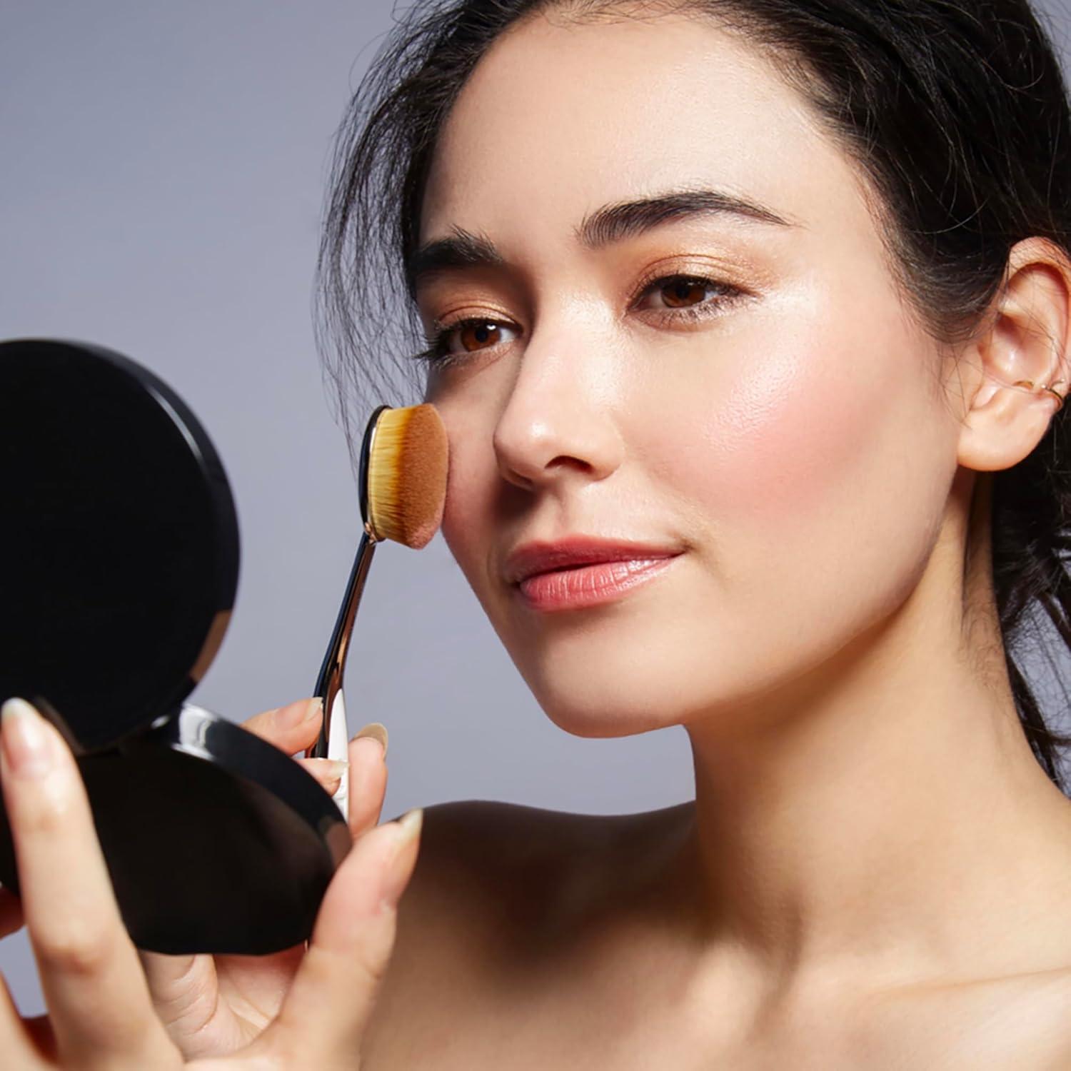 Juego de Brochas de Maquillaje Artis Elite 5 Espejo 5 Piezas