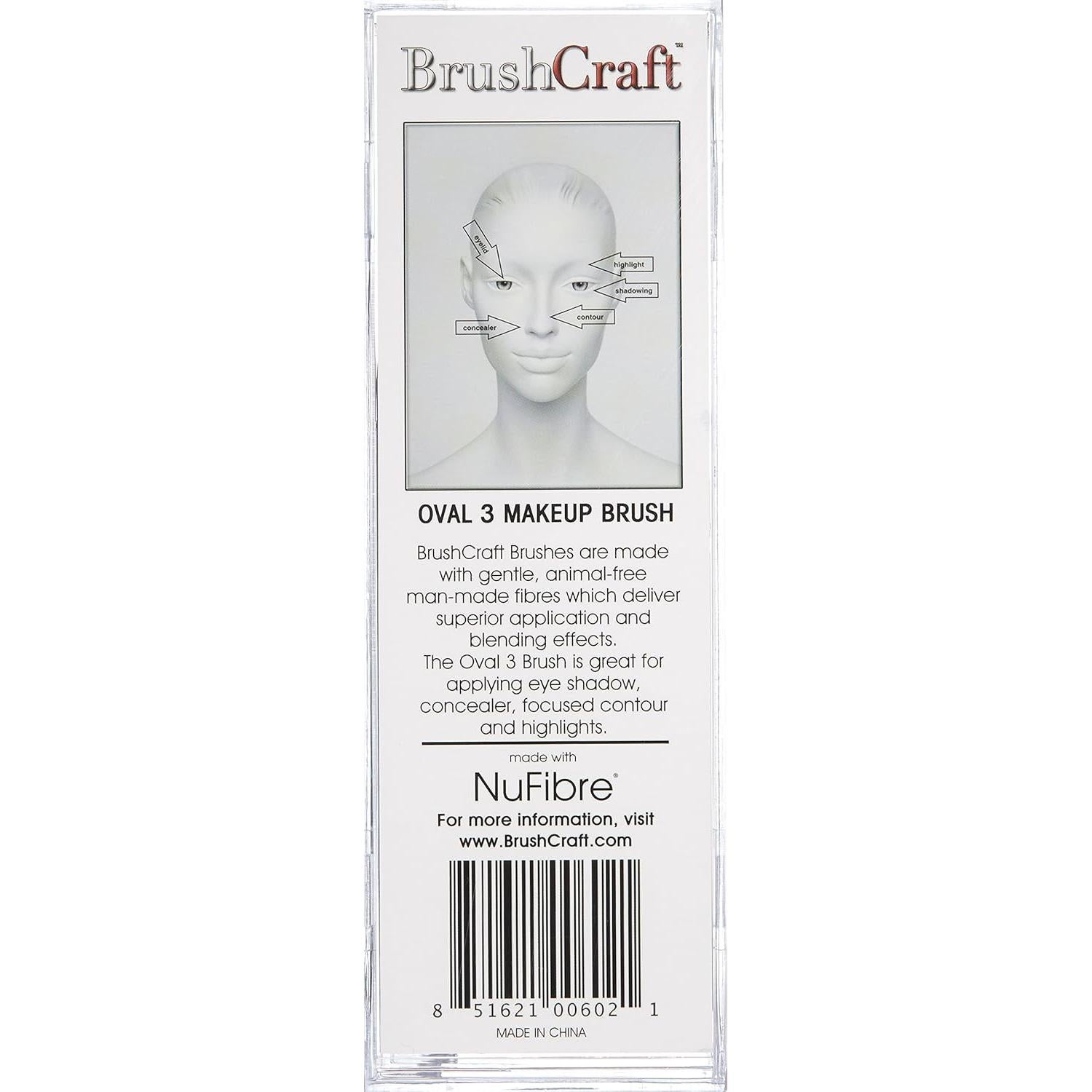 Brocha Oval 3 Artis - Difuminado y Contorno - Libre de Crueldad