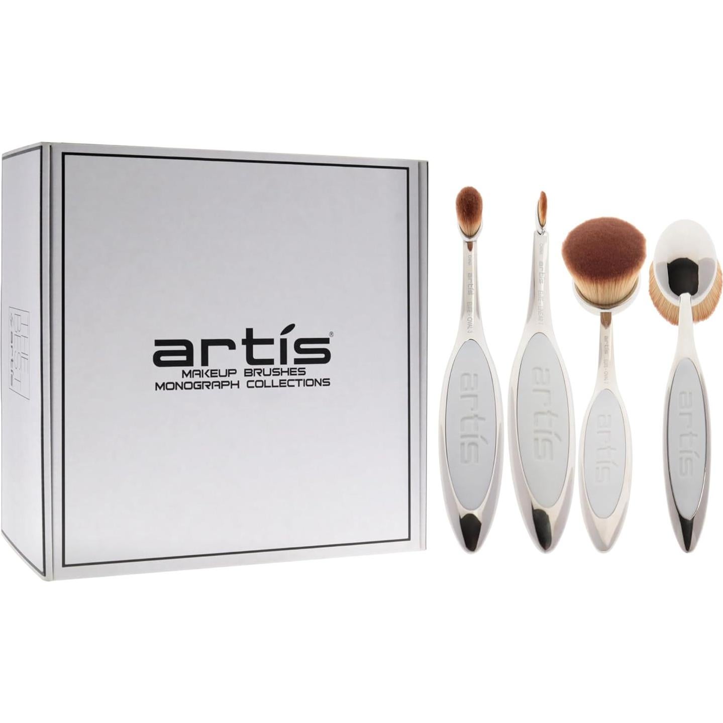 Conjunto de Brochas de Maquillaje Artis Elite 3 Piezas