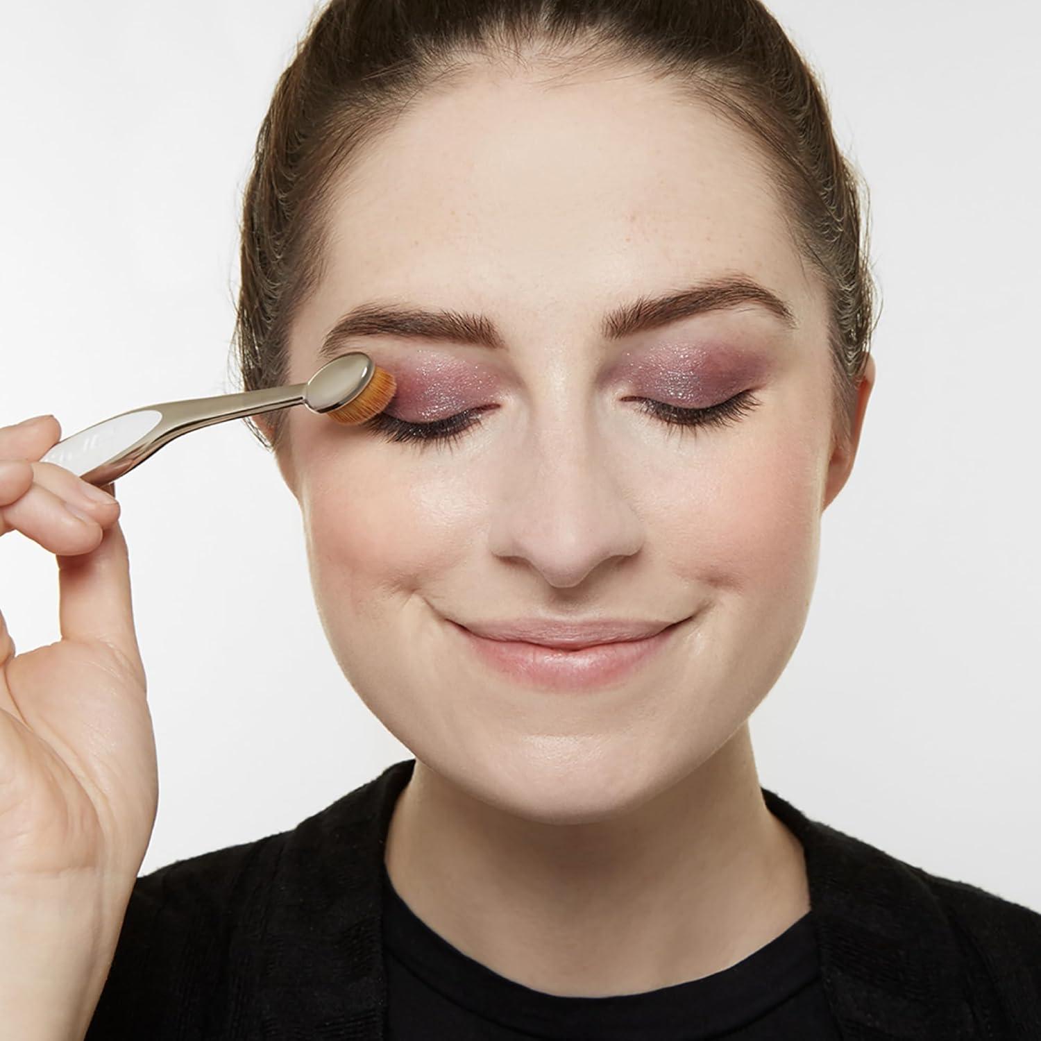 Brocha Ovalada de Maquillaje Artis Elite 10 cm Acabado Espejo