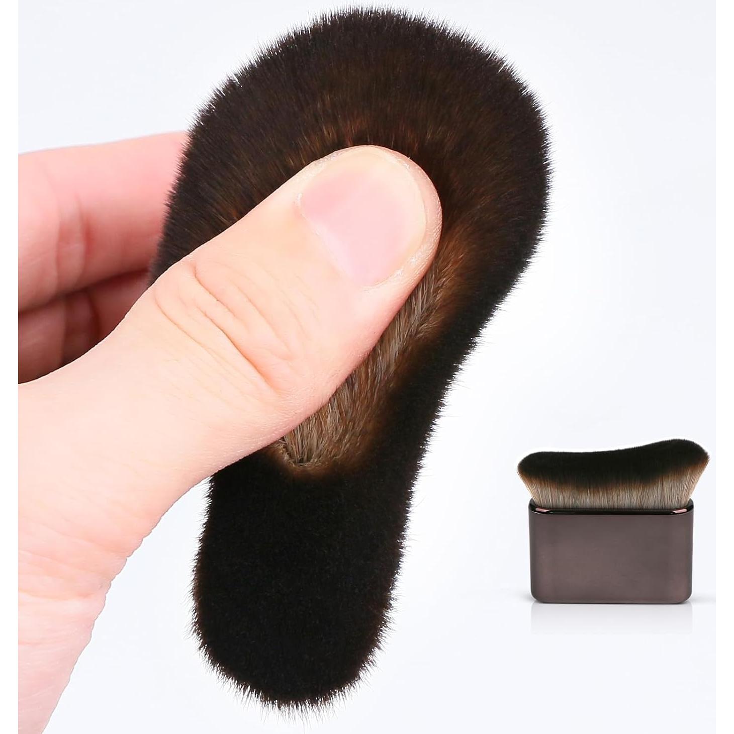 Brocha de Autobronceador UNIMEIX con Cerdas Densas - Gris