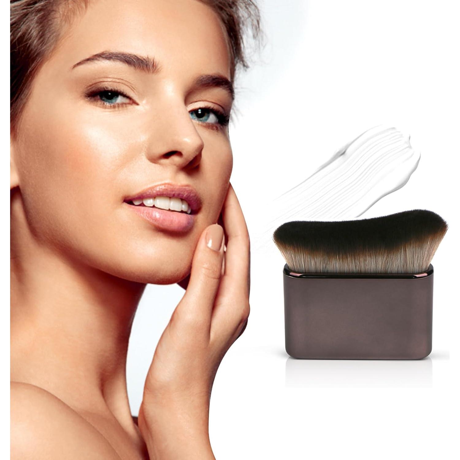 Brocha de Autobronceador UNIMEIX con Cerdas Densas - Gris