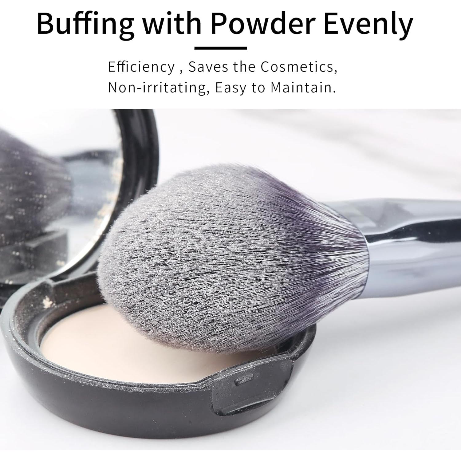 Juego de Pinceles de Maquillaje Profesional ShuiMo 8 Piezas