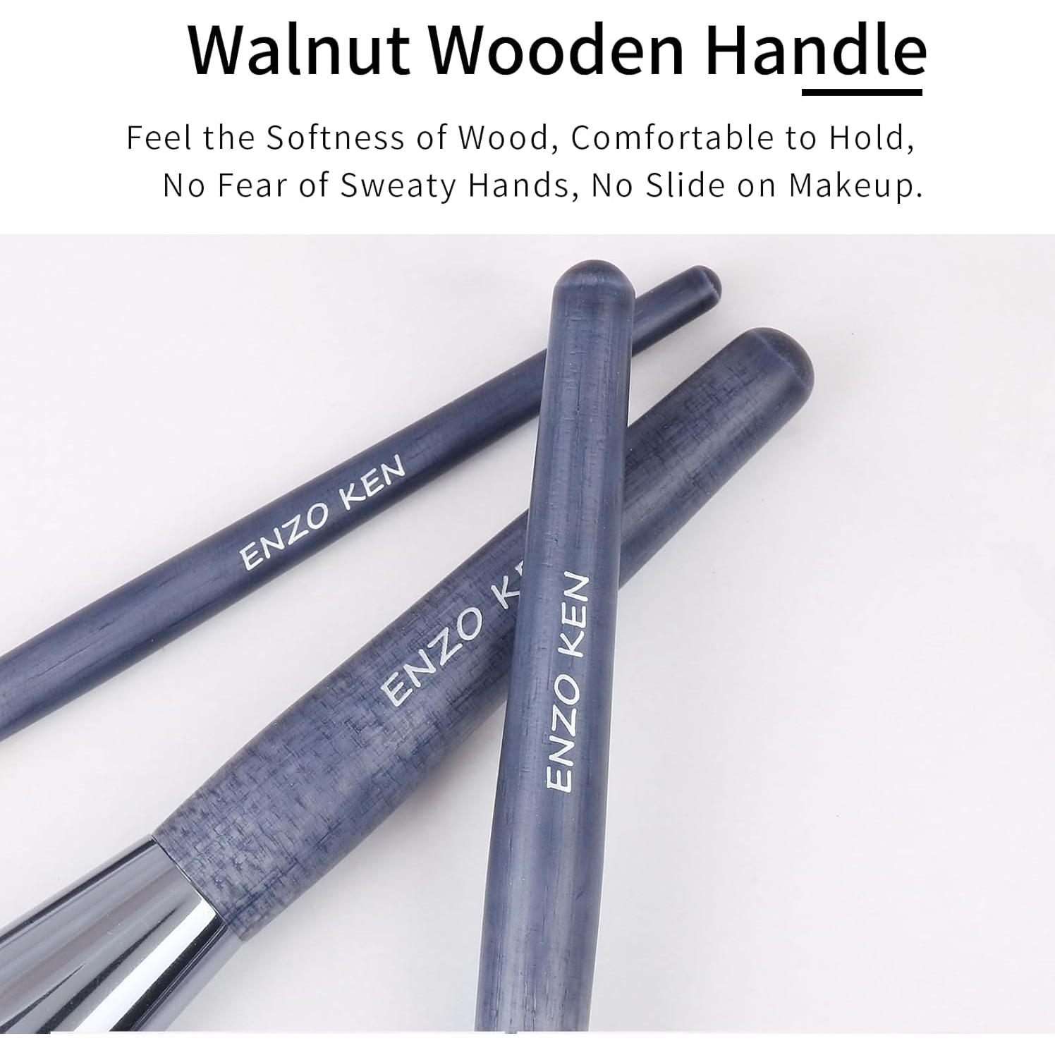 Juego de Pinceles de Maquillaje Profesional ShuiMo 8 Piezas