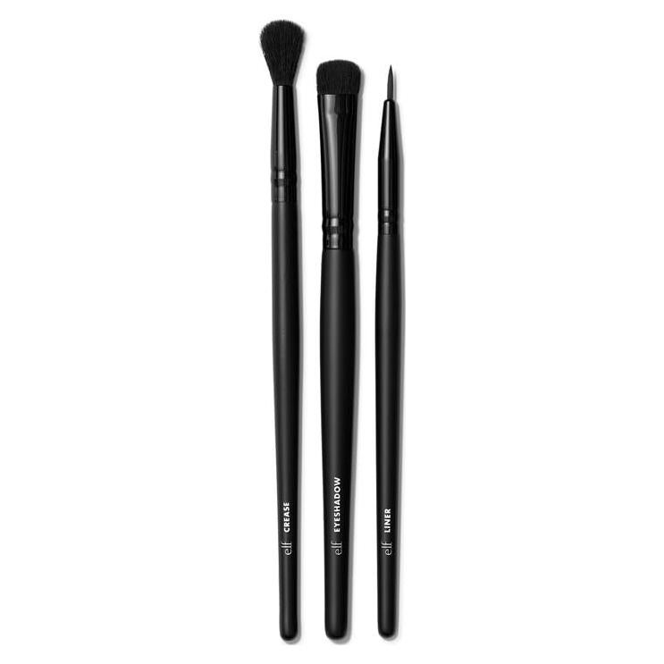 Set de 3 Brochas para Sombras de Ojos e.l.f. Veganas