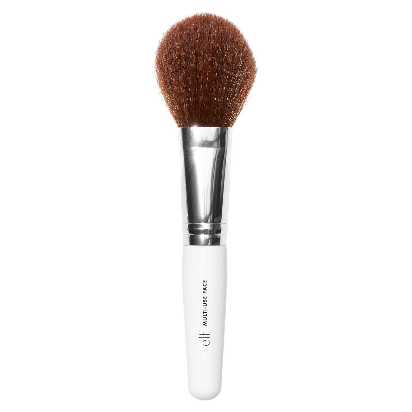 Brocha Facial Multiusos e.l.f. para Base y Rubor - Vegana