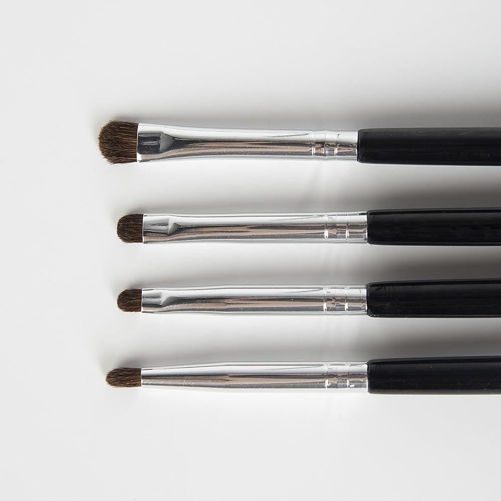 Juego de Pinceles de Maquillaje para Ojos MARROSA - Pelo Natural