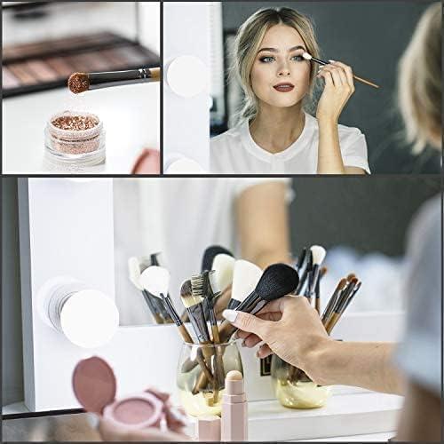 Juego de Brochas de Maquillaje Zoreya 15 Piezas con Bolsa de PU