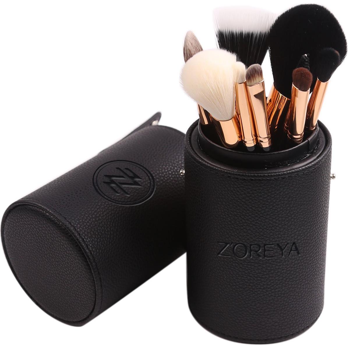 Juego de brochas de maquillaje Z'OREYA 12 piezas veganas