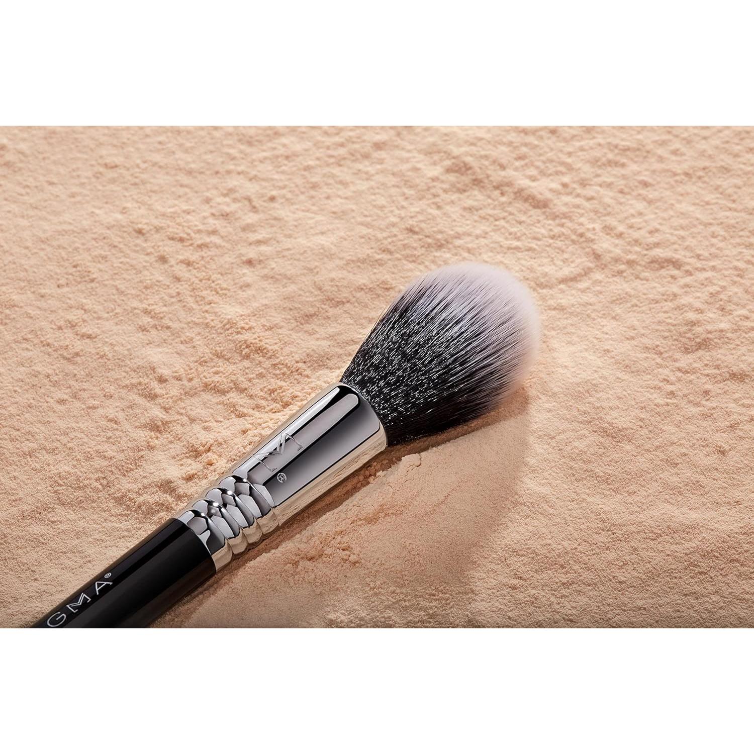 Brocha para Polvo Fijador Sigma Beauty F12 - Fibra Suave