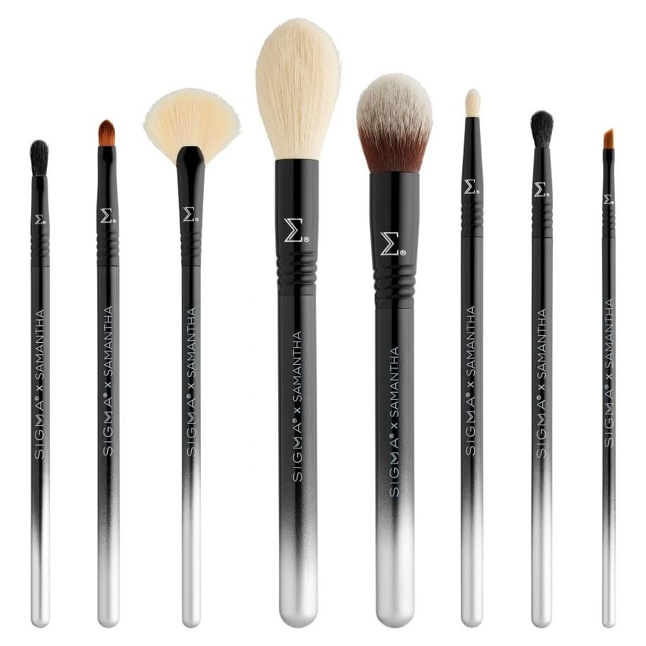 Conjunto de Pinceles de Maquillaje Sigma x Samantha Ravndahl - 8 Piezas