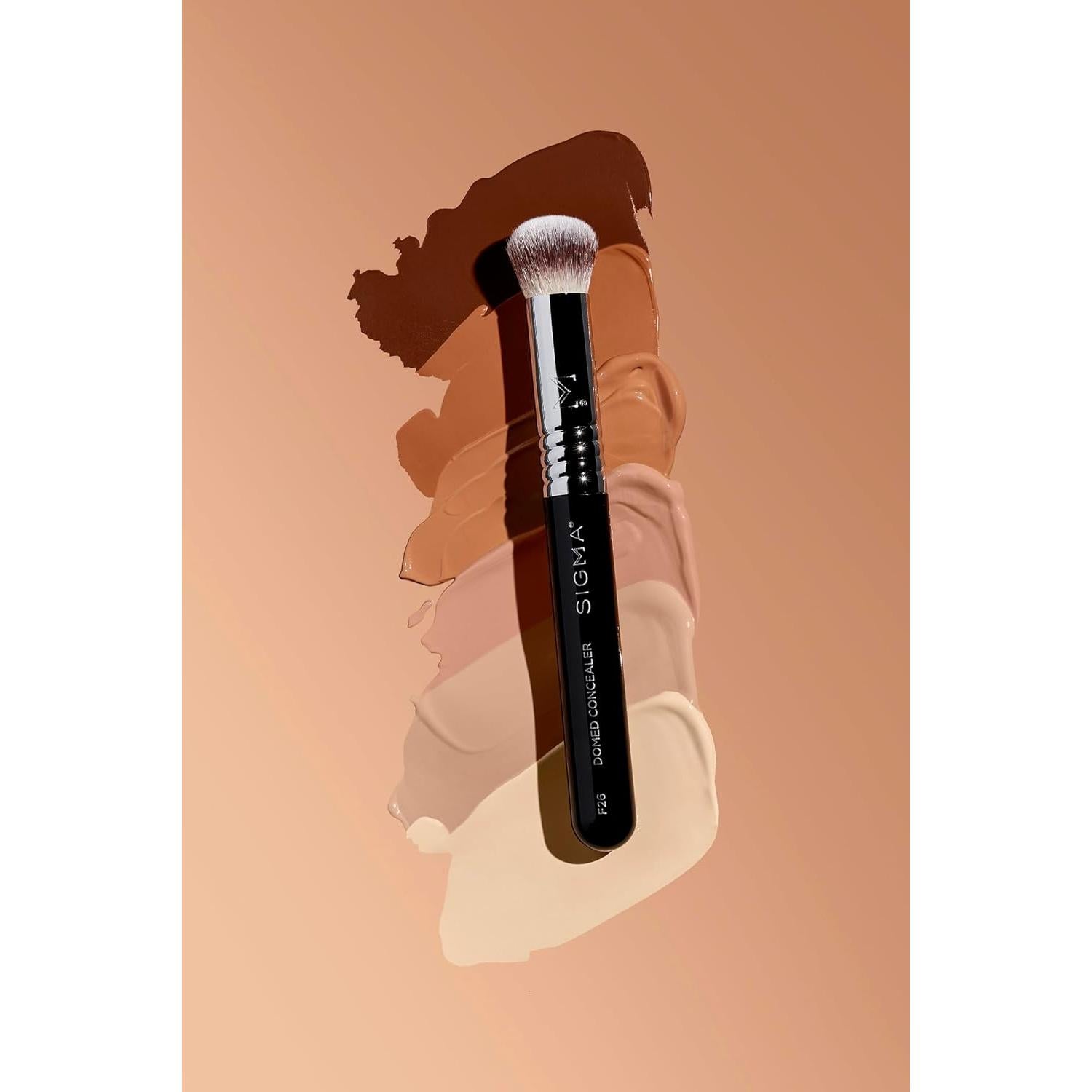 Brocha de Corrector Sigma Beauty F26 - Cerdas Suaves y Densas