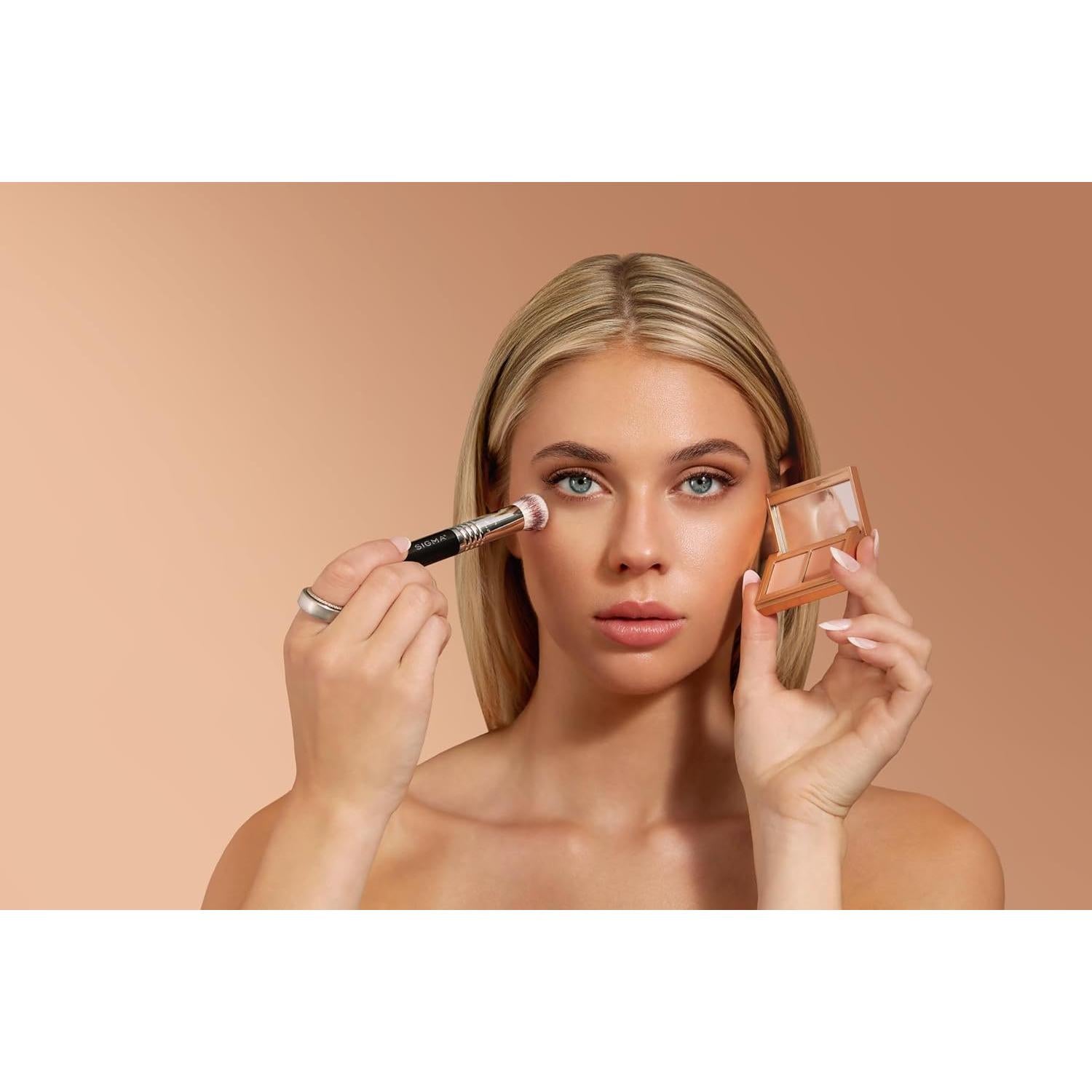 Brocha de Corrector Sigma Beauty F26 - Cerdas Suaves y Densas