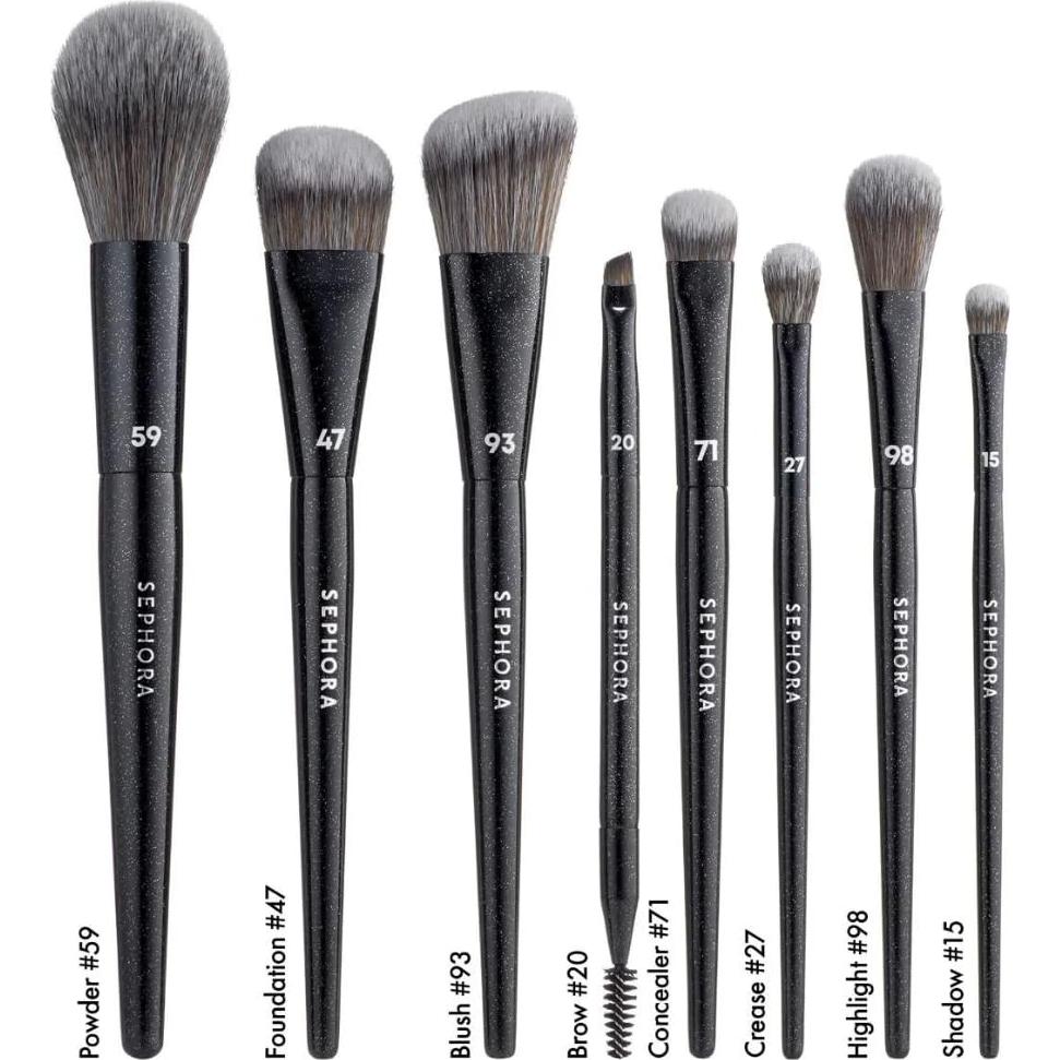 Conjunto de Brochas Pro Sephora Collection 8 Piezas