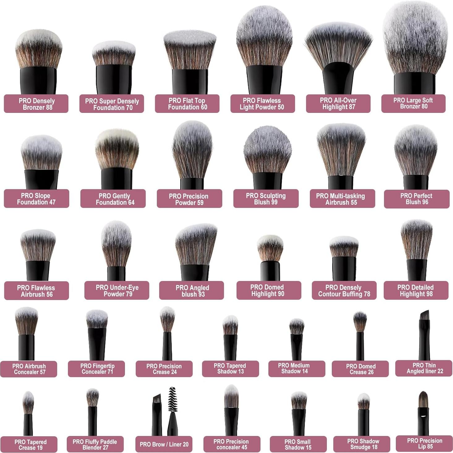 Conjunto de Pinceles de Maquillaje Bueart Design 32 Piezas