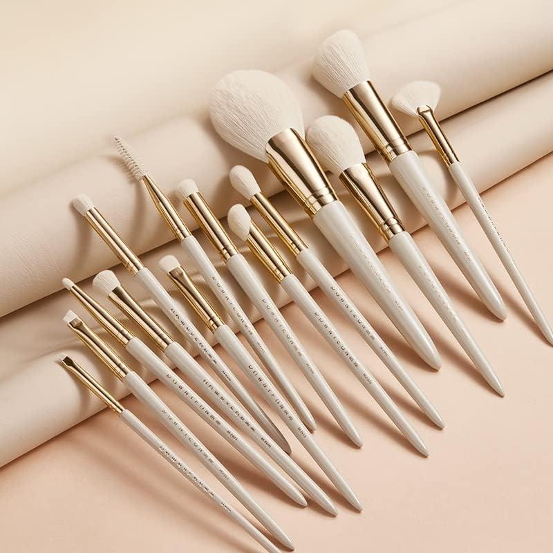 Set de 14 brochas de maquillaje profesionales Rijaho - Veganas