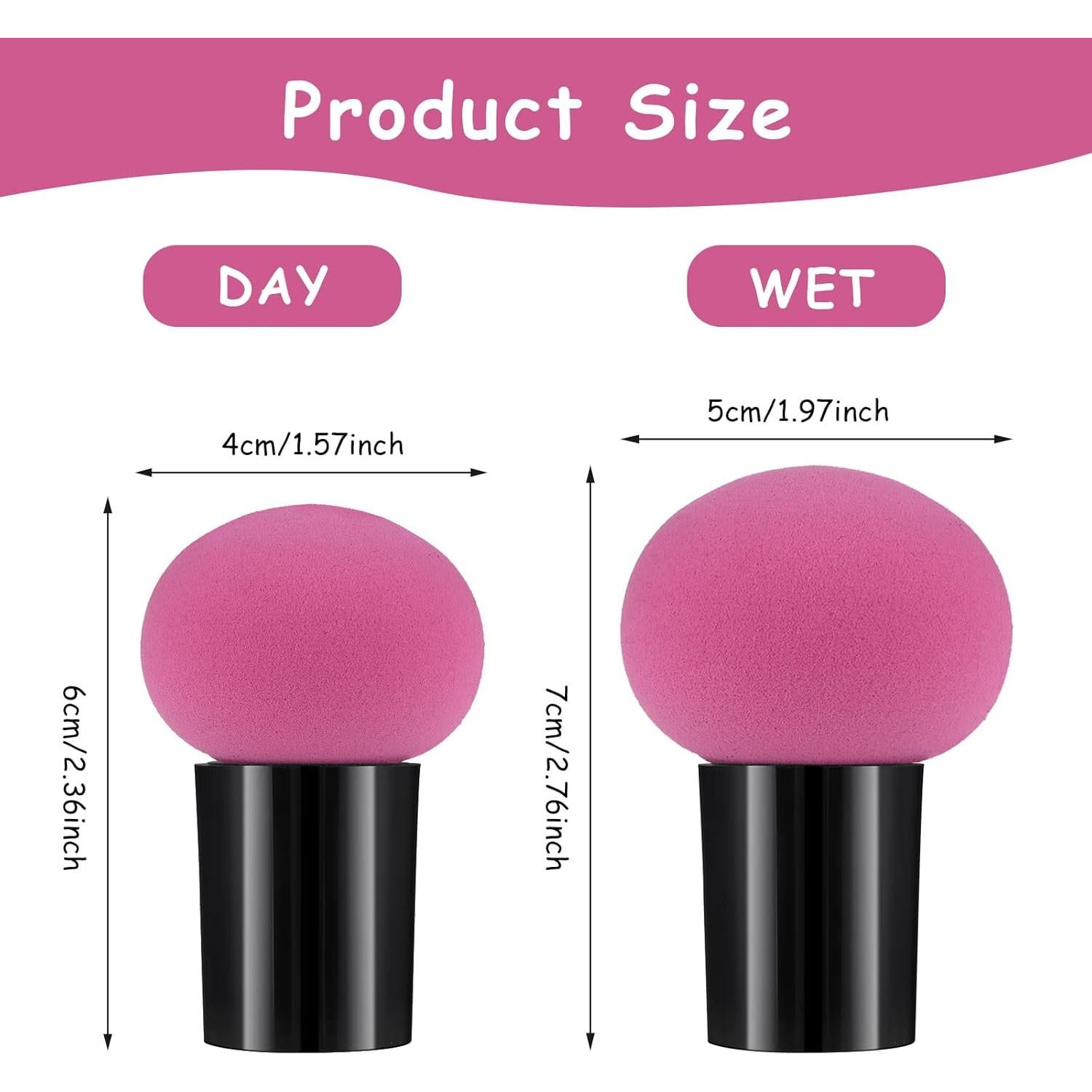 Set de 4 Esponjas de Maquillaje Sibba - Aplicadores Multicolor