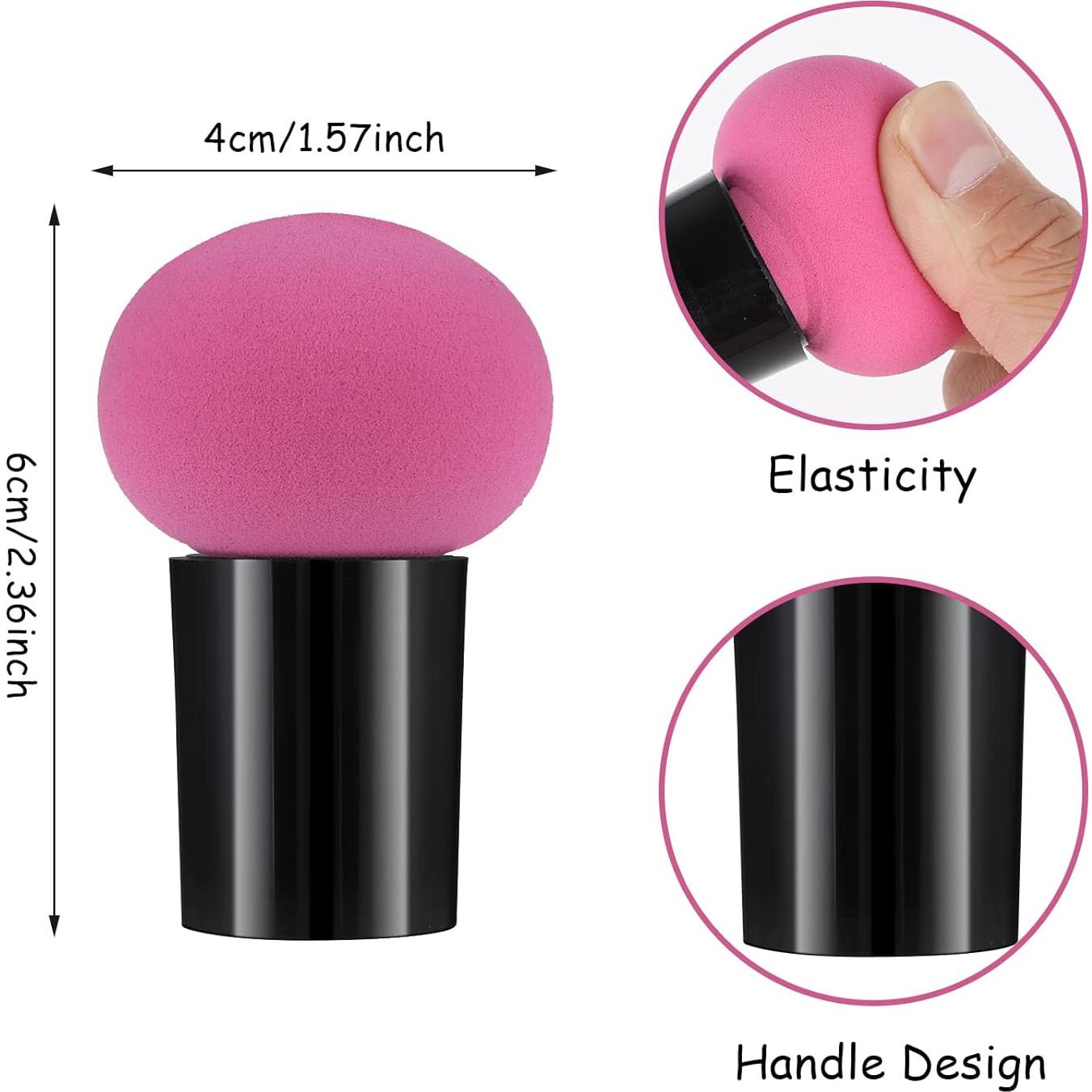 Set de 4 Esponjas de Maquillaje Sibba - Aplicadores Multicolor