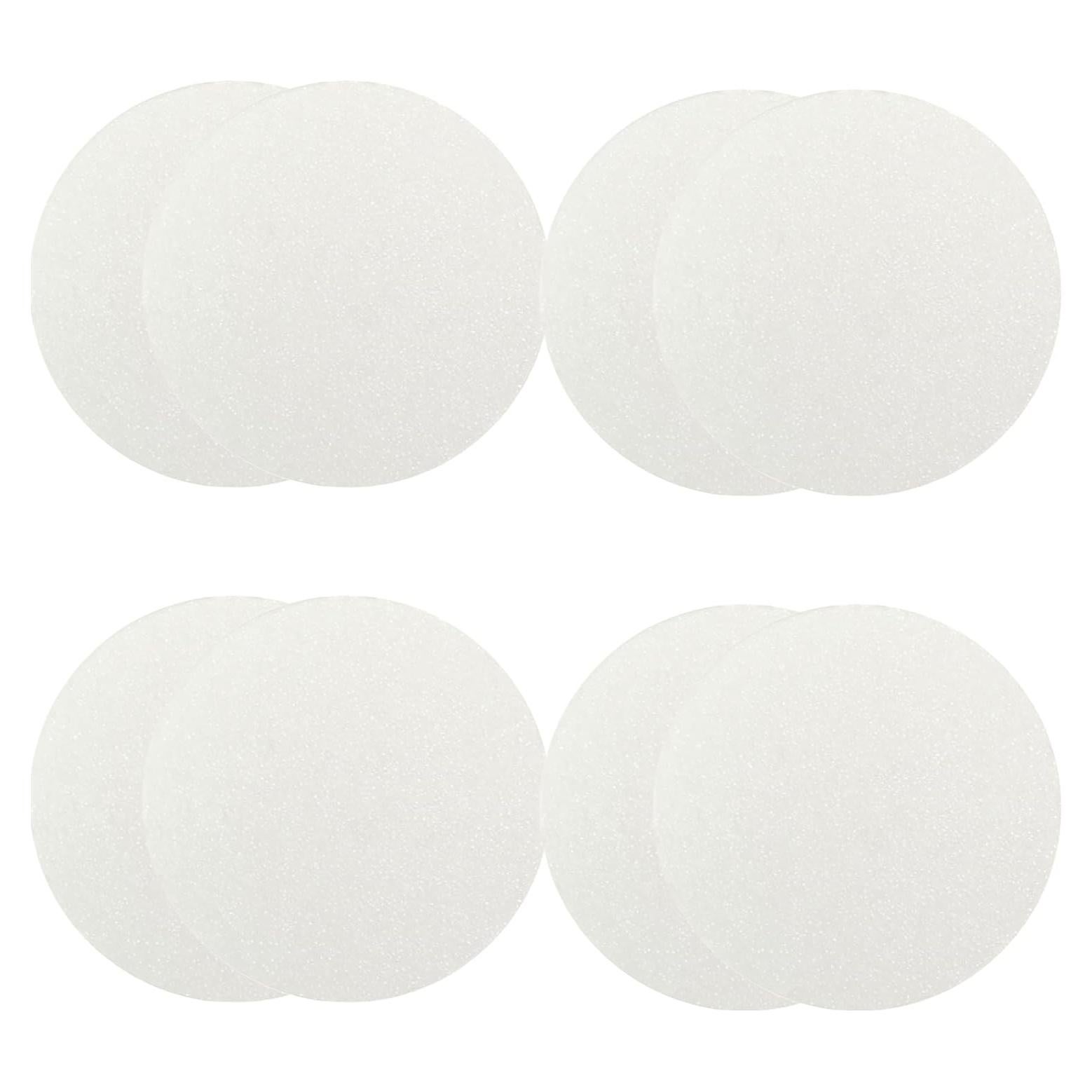 8 Esponjas de Maquillaje Quupy Redondas para Base y Polvo