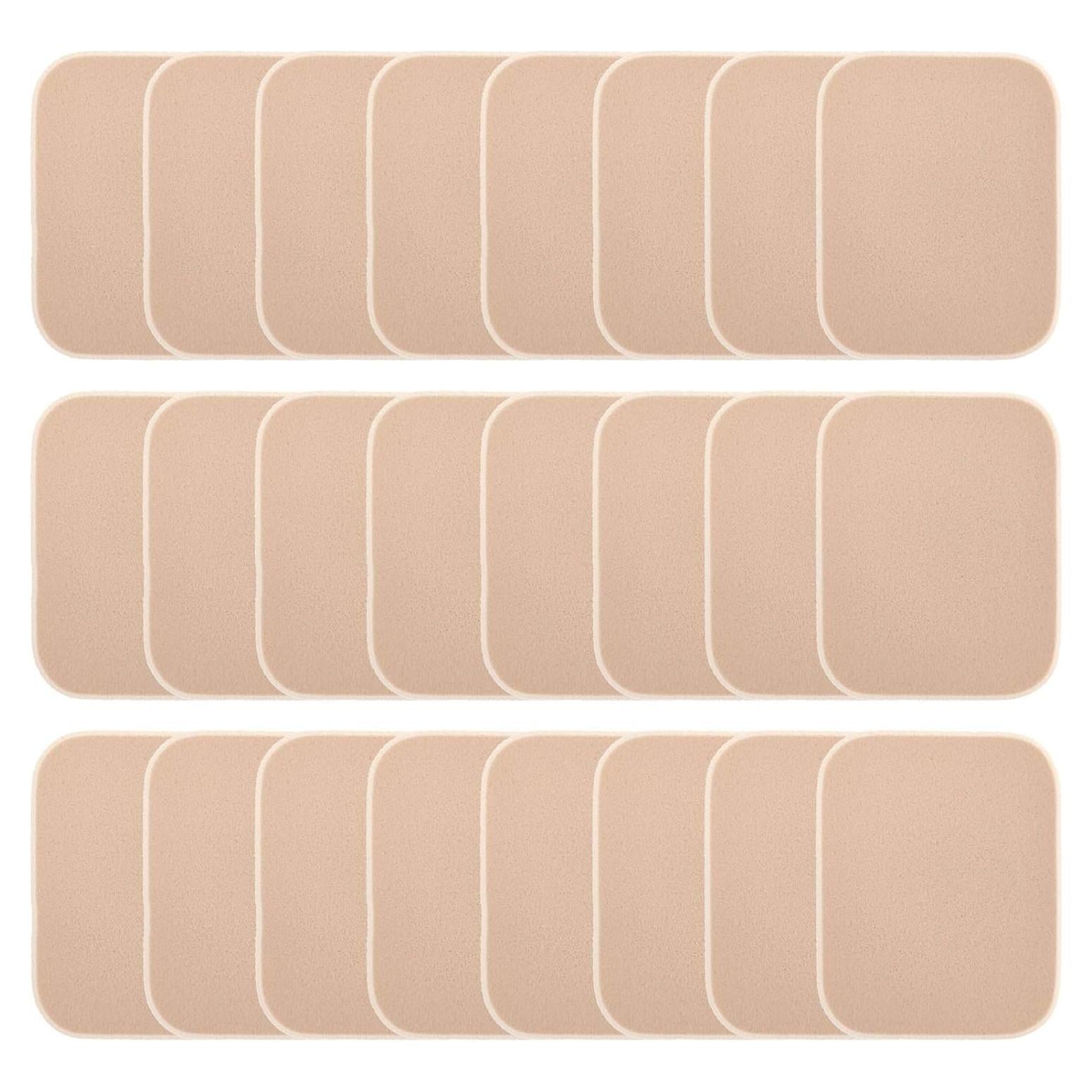 25 Esponjas de Maquillaje Suave Kukiwhy para Base Facial