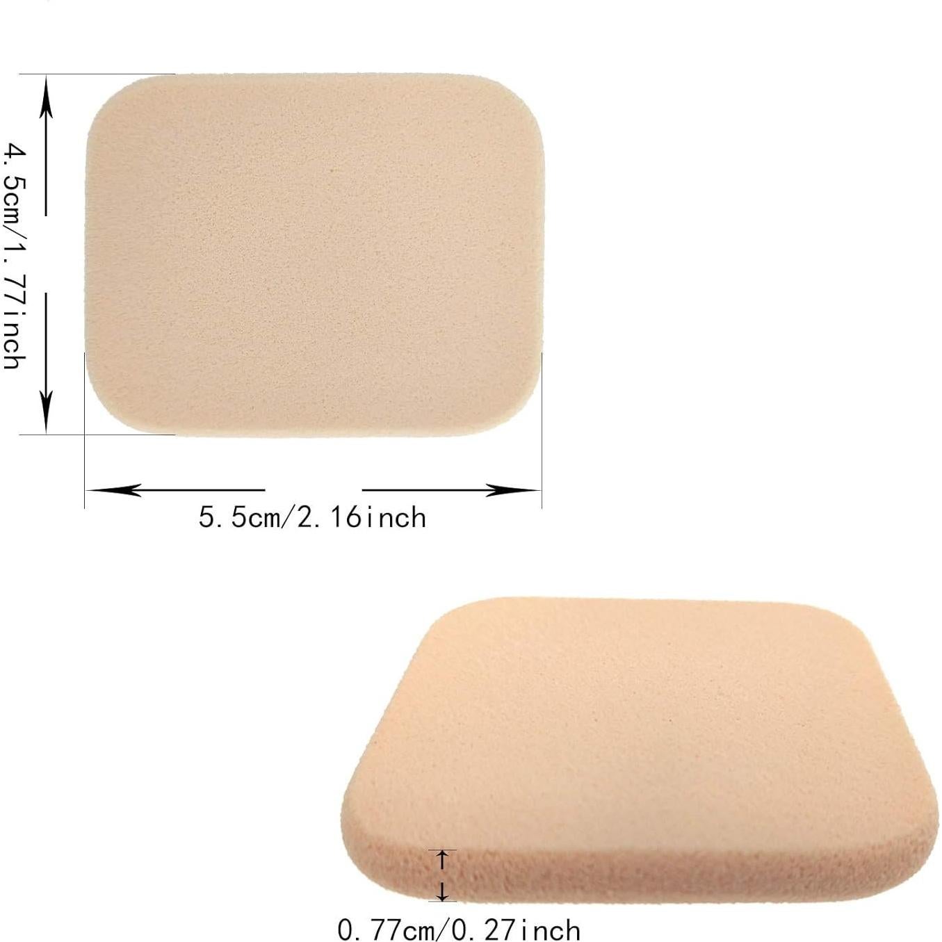 25 Esponjas de Maquillaje Suave Kukiwhy para Base Facial