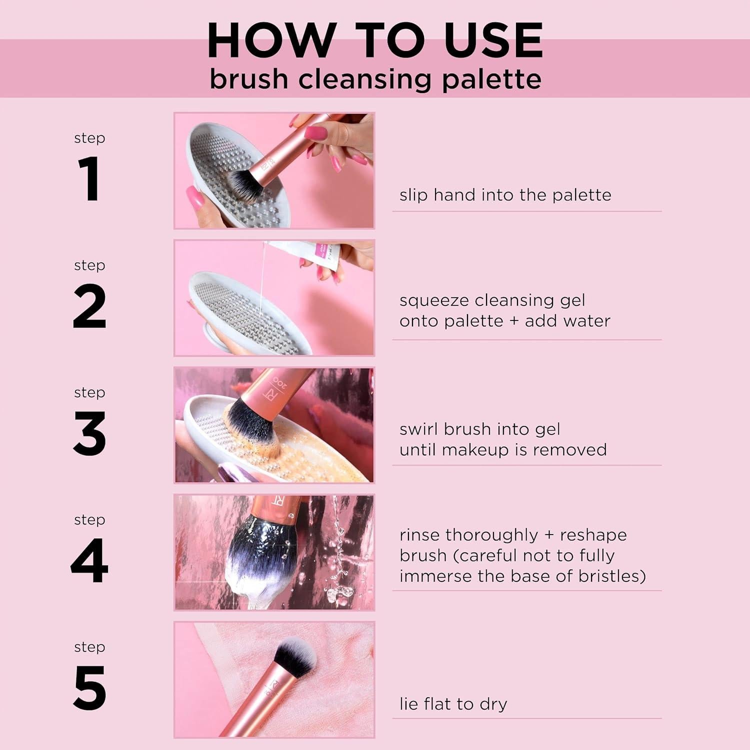 Set de Limpieza Profesional EcoTools para Brochas de Maquillaje