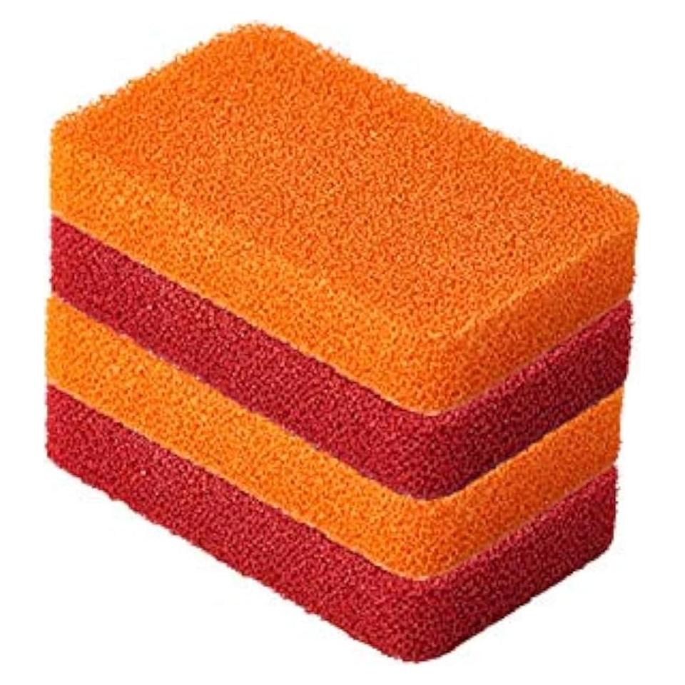 Esponjas de Silicona Liflicon 4 Paquete - Alta Resistencia y Sin Rayones