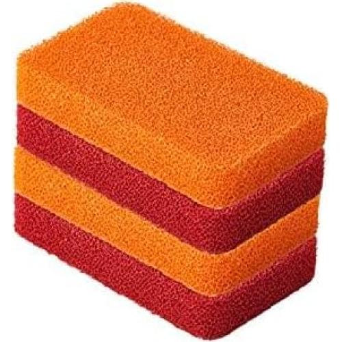 Esponjas de Silicona Liflicon 4 Paquete - Alta Resistencia y Sin Rayones