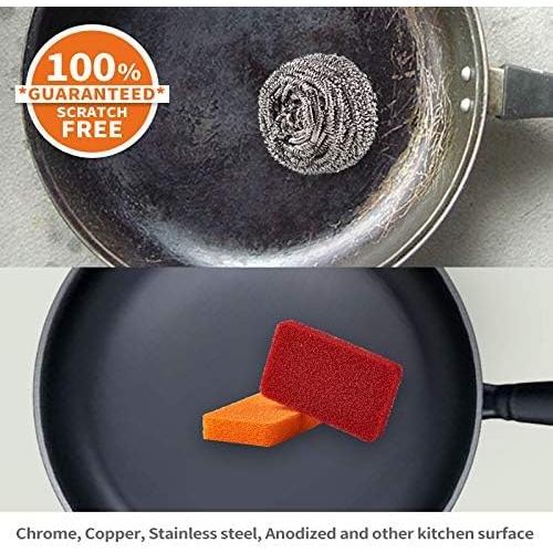 Esponjas de Silicona Liflicon 4 Paquete - Alta Resistencia y Sin Rayones