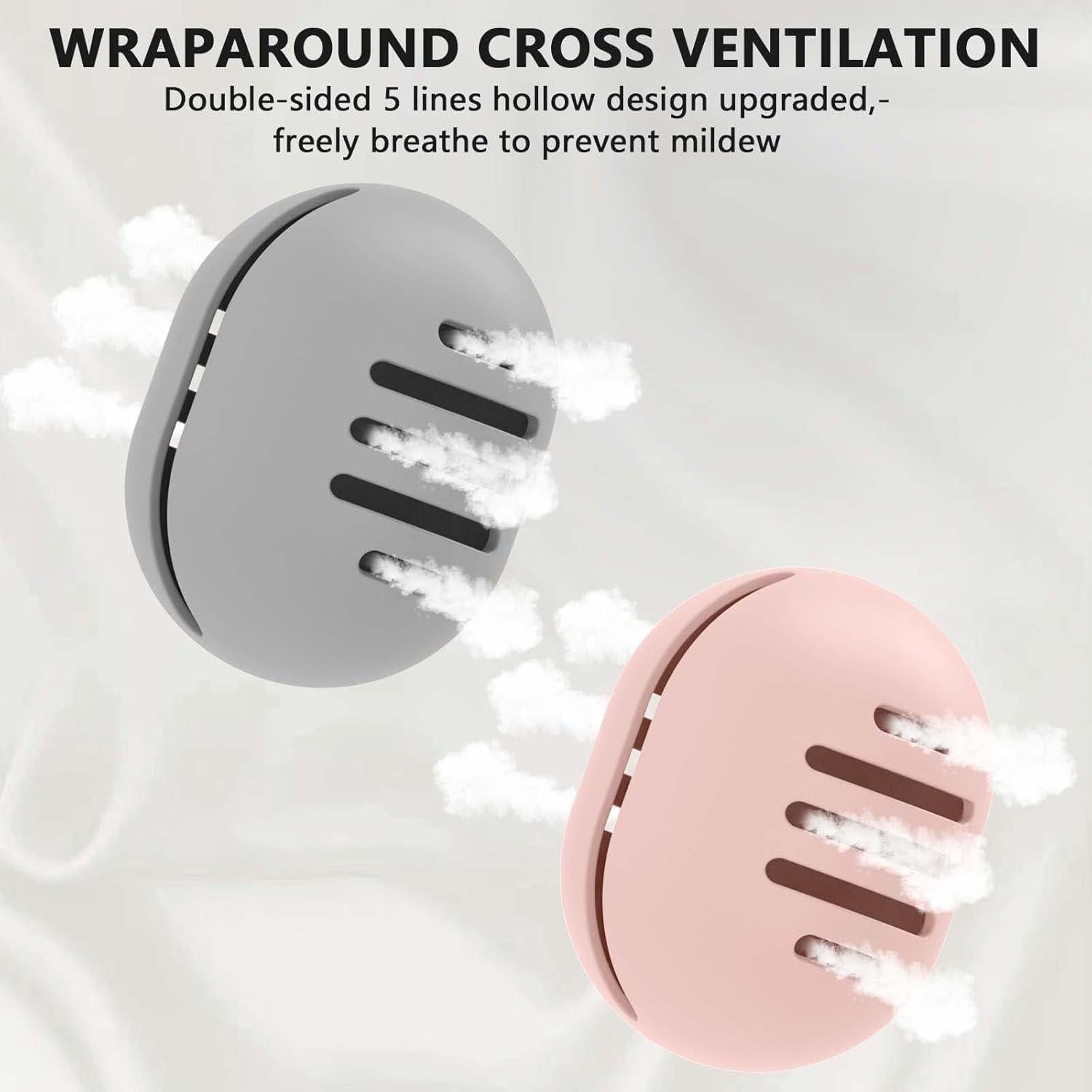 Soporte para Esponja de Maquillaje Fauxomor Doble Cara 2 Pcs