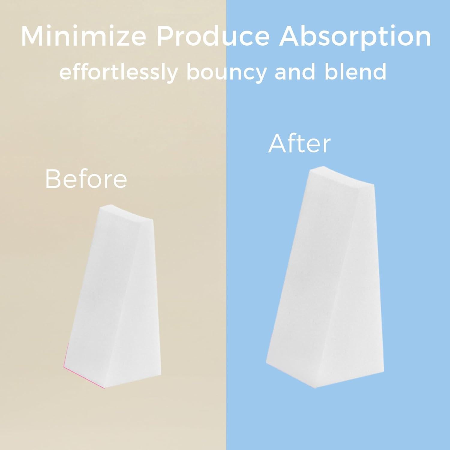 Esponjas de Maquillaje en Cuña Blossique - Paquete de 48 Unidades