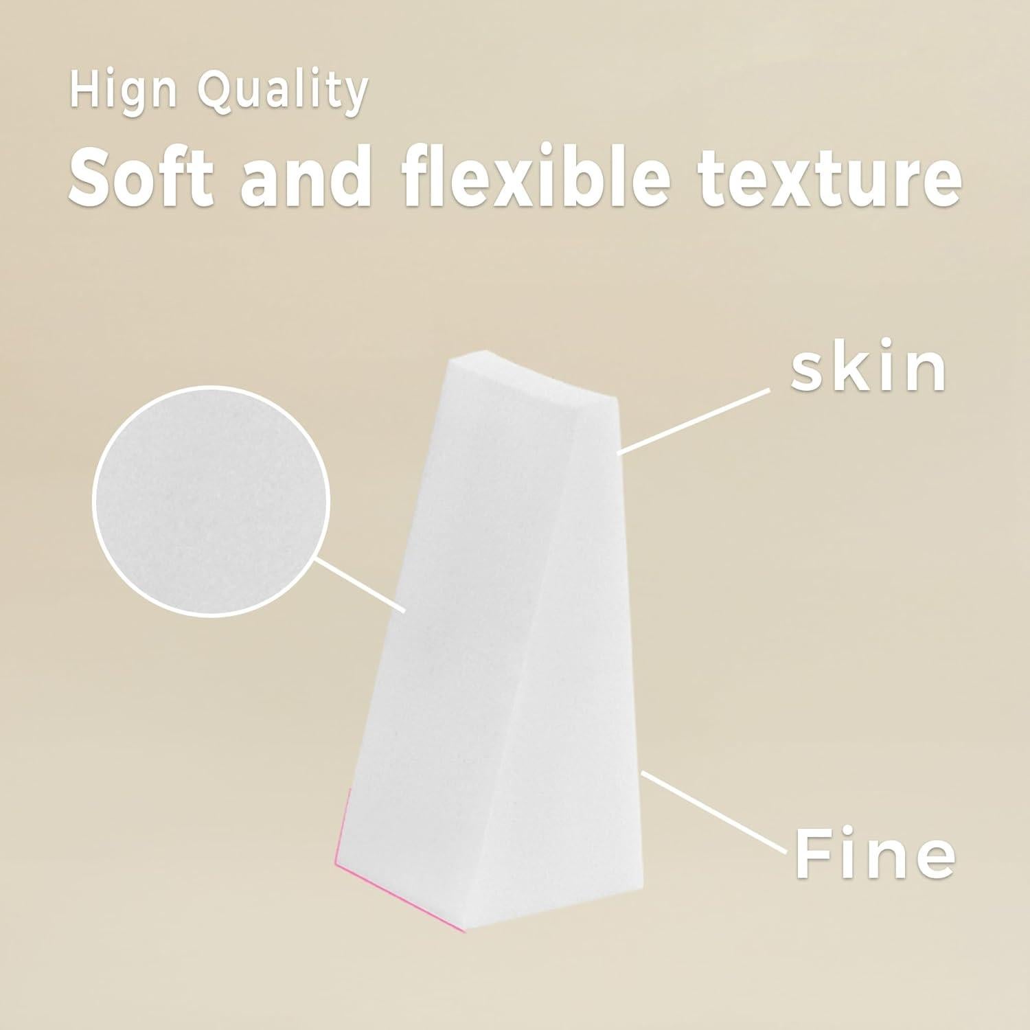 Esponjas de Maquillaje en Cuña Blossique - Paquete de 48 Unidades