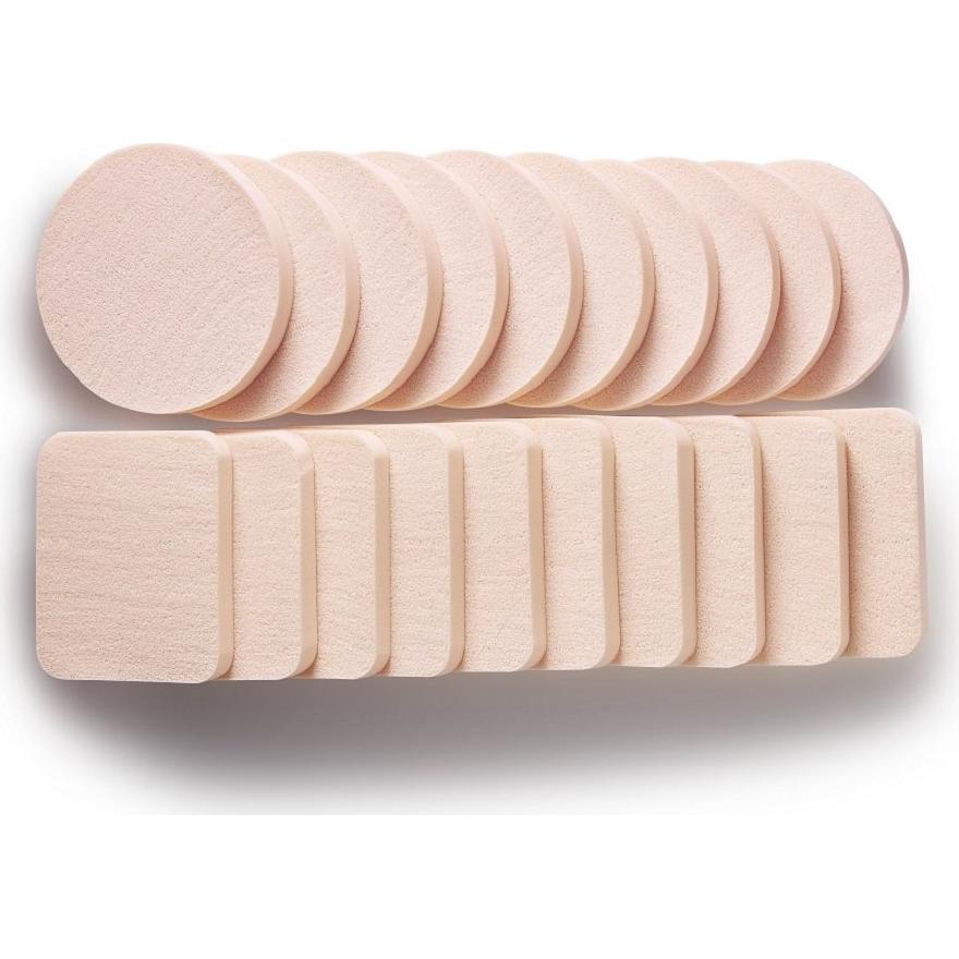 Esponjas de Maquillaje Kooba 20pcs Hipoalergénicas para Piel Sensible