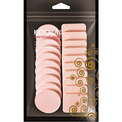 Esponjas de Maquillaje Kooba 20pcs Hipoalergénicas para Piel Sensible
