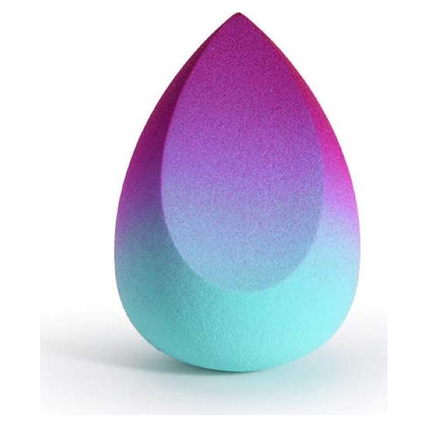 Esponja de Maquillaje Dynec Ombre Azul y Púrpura Microfibra