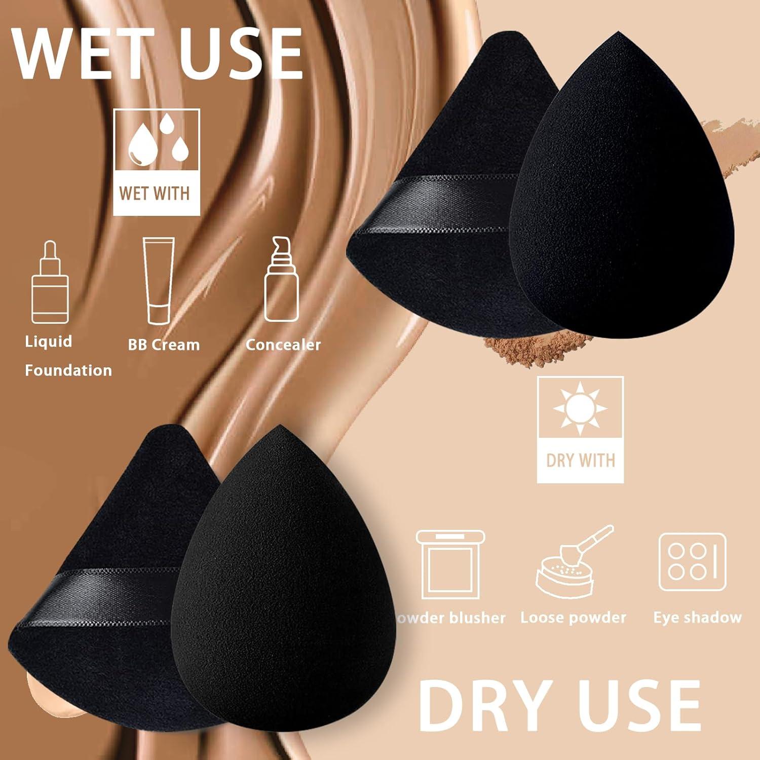 Set de 21 Esponjas de Maquillaje GFOUNS - Rosa, Alta Calidad