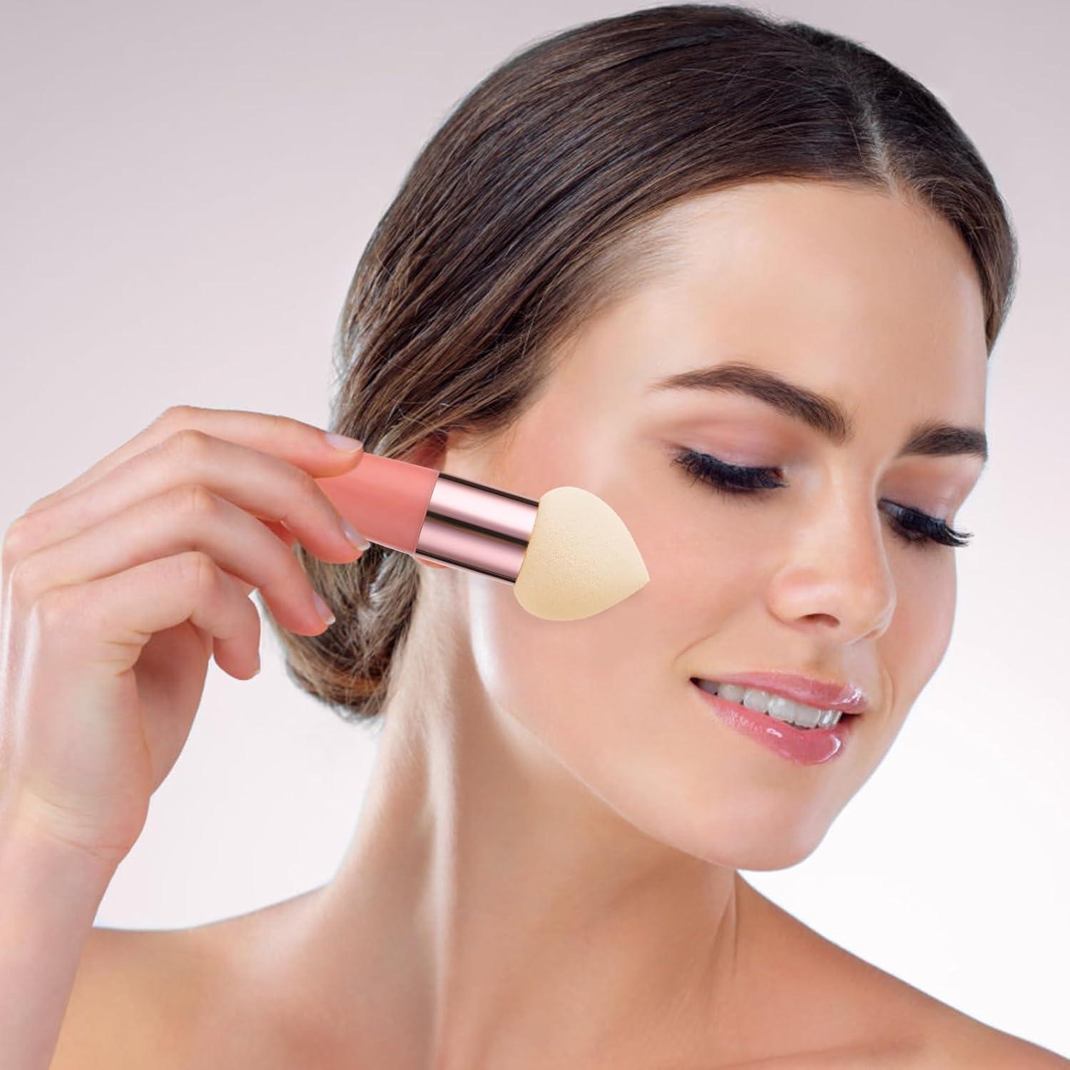 Set de Esponjas de Maquillaje Sibba 3 Pcs Latex y Plástico