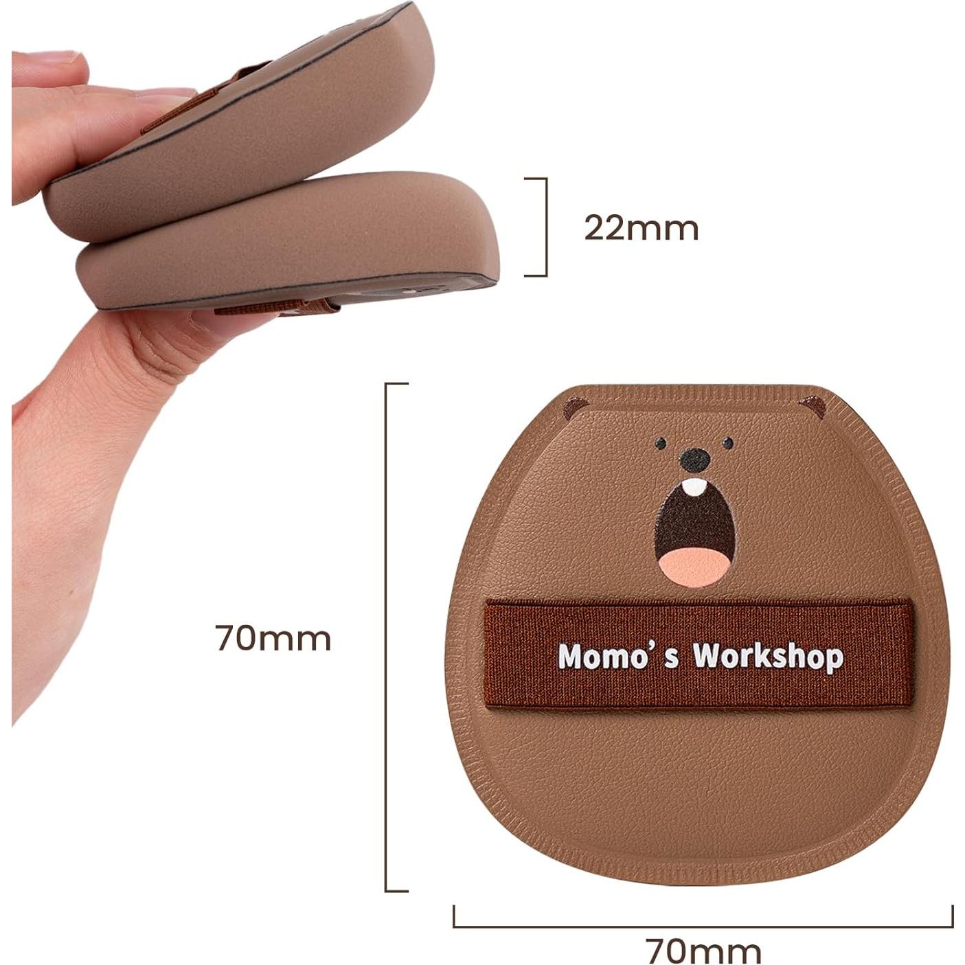 Esponjas de Maquillaje Rubycell 2PCS - Taller de Momo, Suaves y Reutilizables