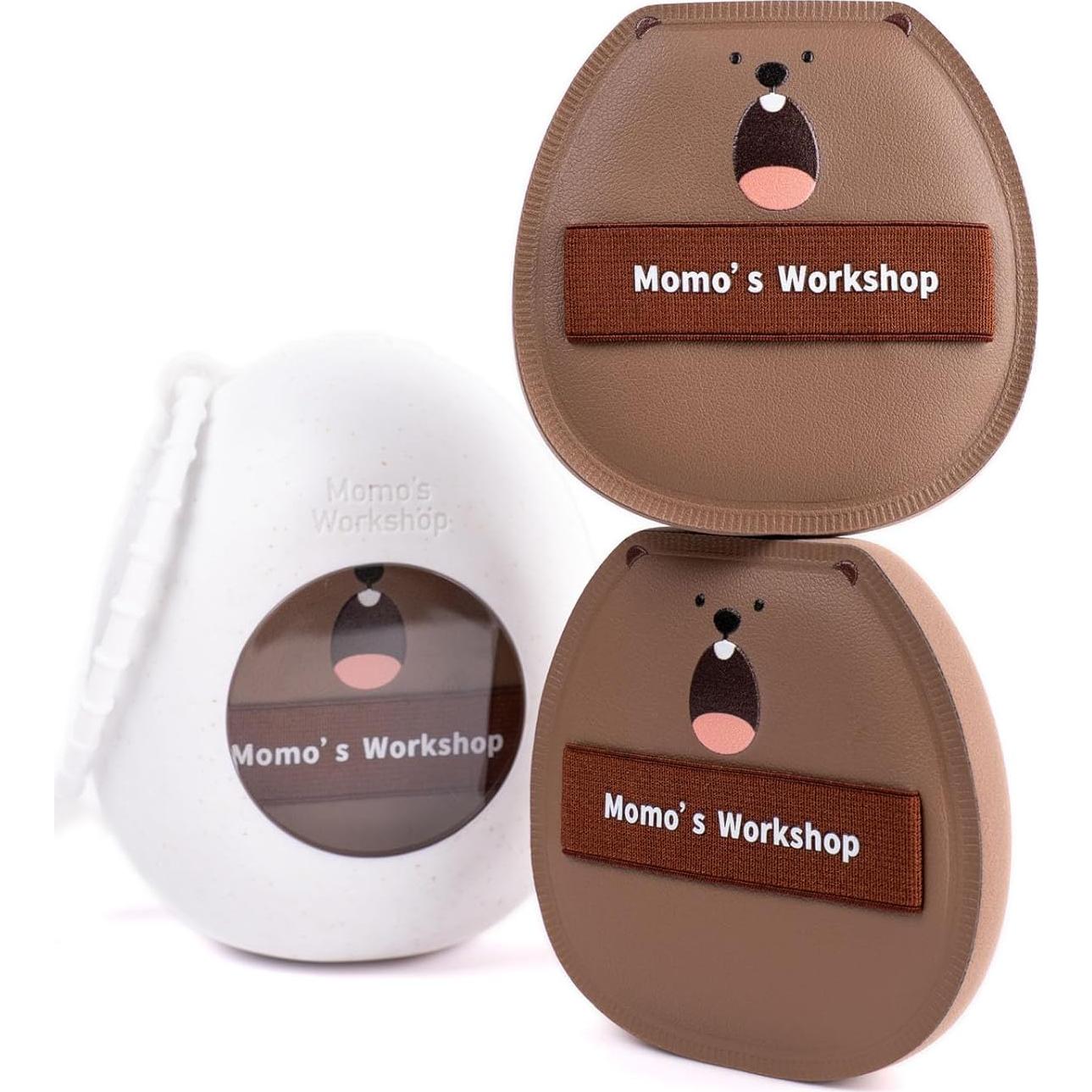 Esponjas de Maquillaje Rubycell 2PCS - Taller de Momo, Suaves y Reutilizables