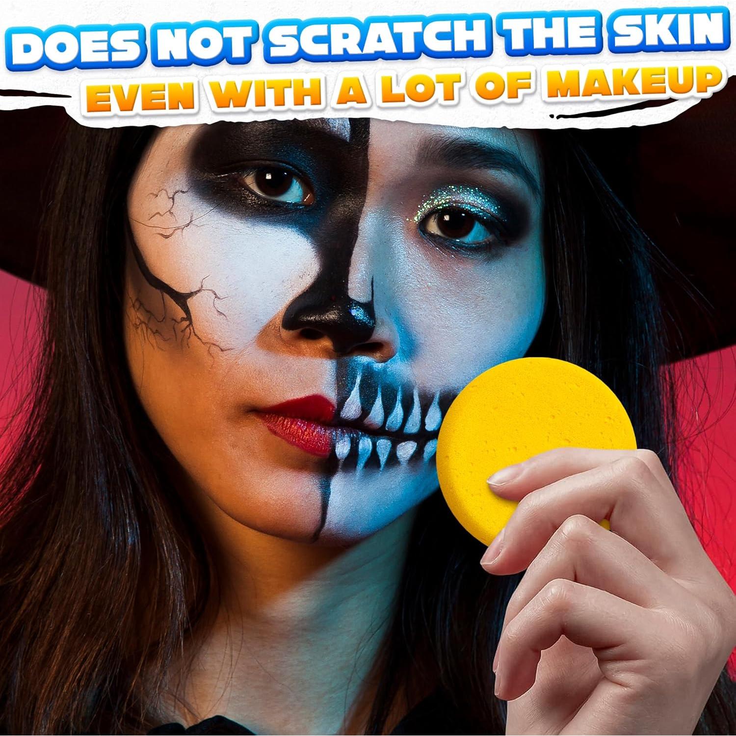 12 Esponjas de Cerámica LIBERHAUS 7.1 cm para Pintura y Limpieza