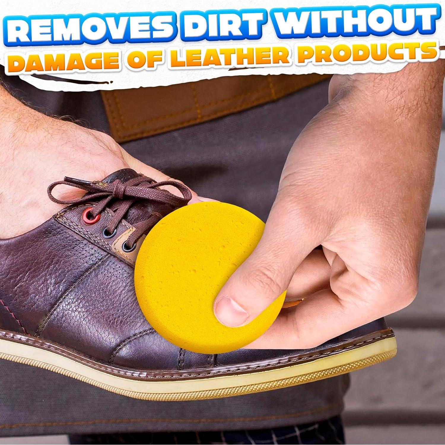 12 Esponjas de Cerámica LIBERHAUS 7.1 cm para Pintura y Limpieza