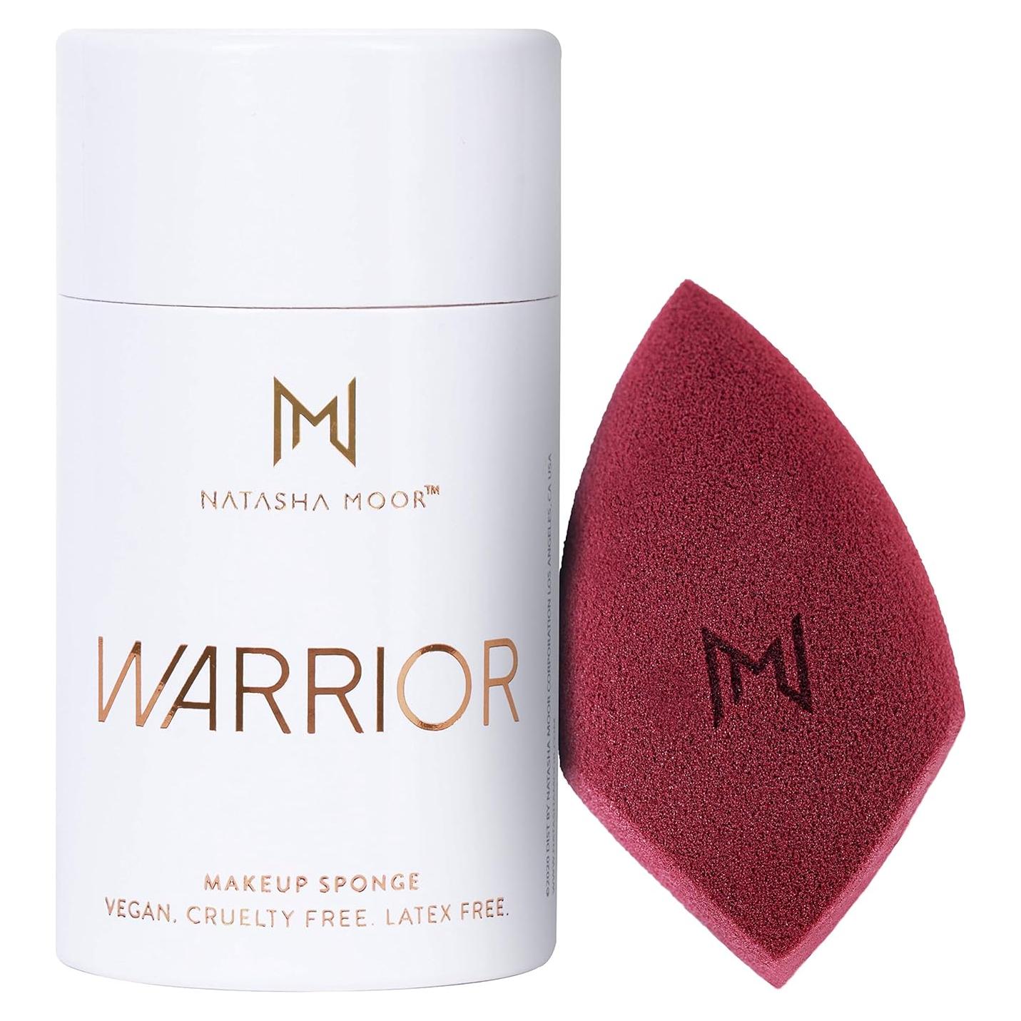 Esponja de Maquillaje Natasha Moor Guerrera - Microfibra Vegana