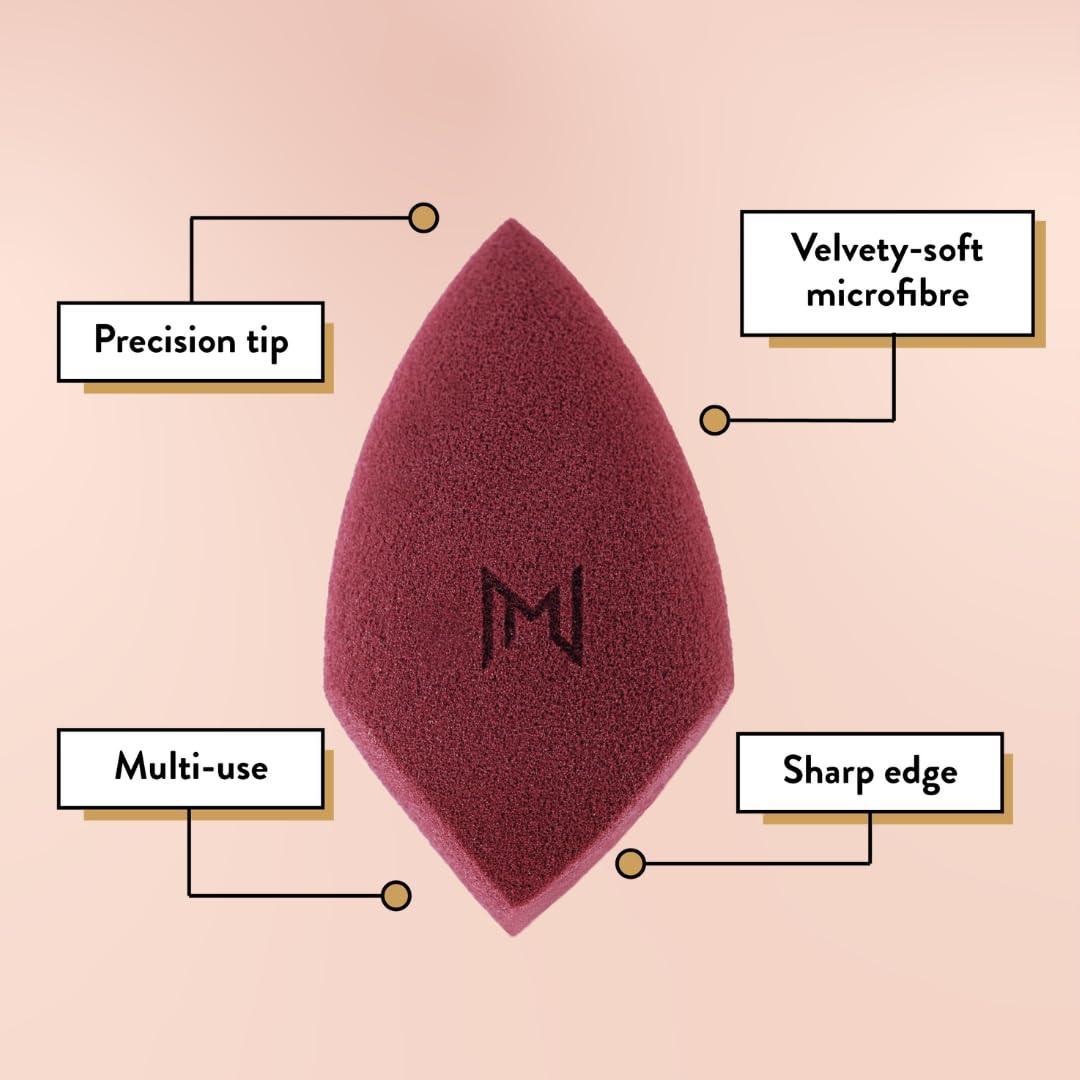 Esponja de Maquillaje Natasha Moor Guerrera - Microfibra Vegana