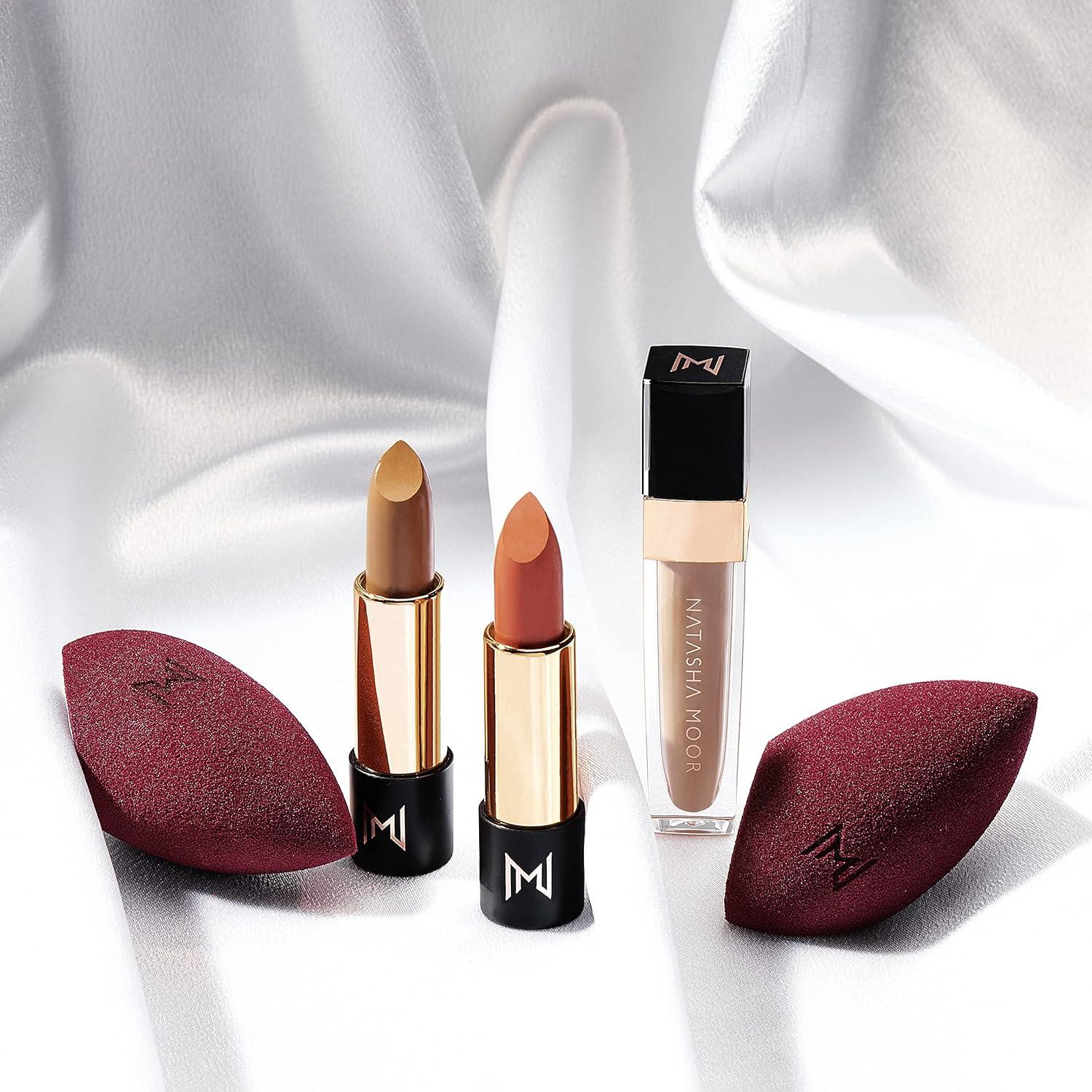 Esponja de Maquillaje Natasha Moor Guerrera - Microfibra Vegana