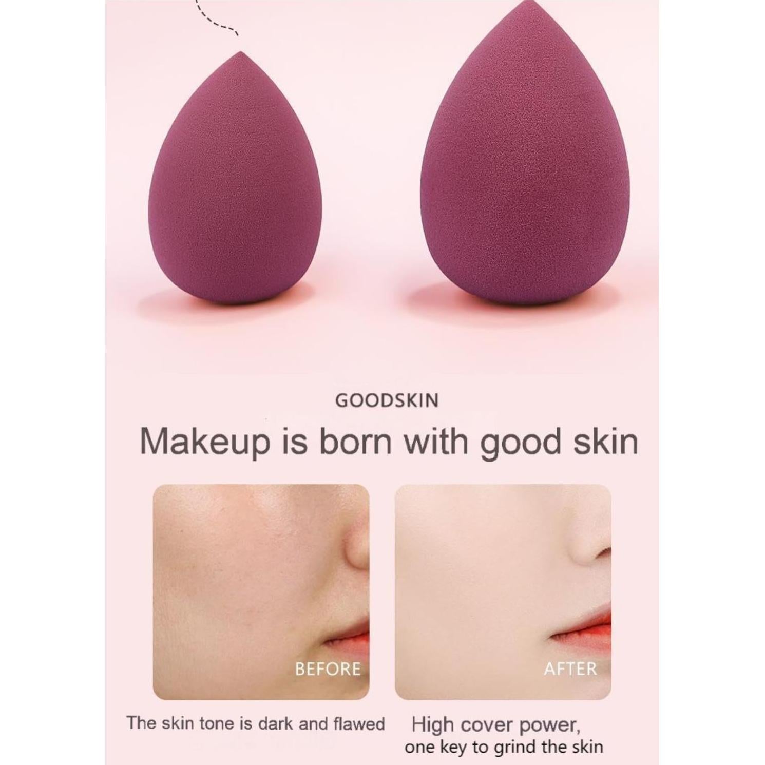 Juego de 30 Esponjas de Maquillaje QSdywlyd - Suaves y Reutilizables