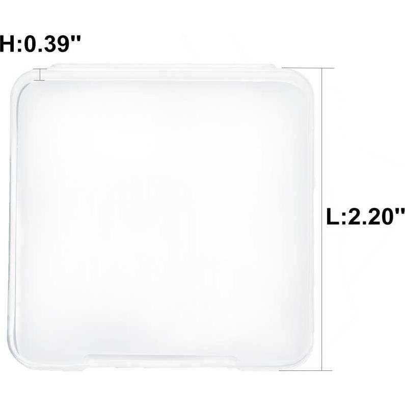 Esponjas de Maquillaje Redondas OWLFAVO 2 Pcs con Estuche