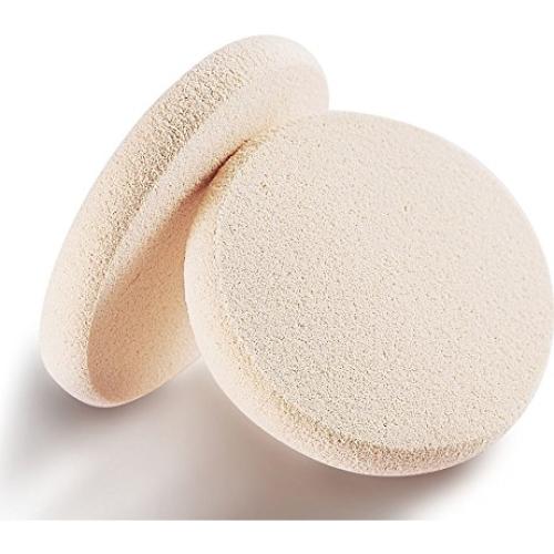 Esponjas de Maquillaje Redondas OWLFAVO 2 Pcs con Estuche