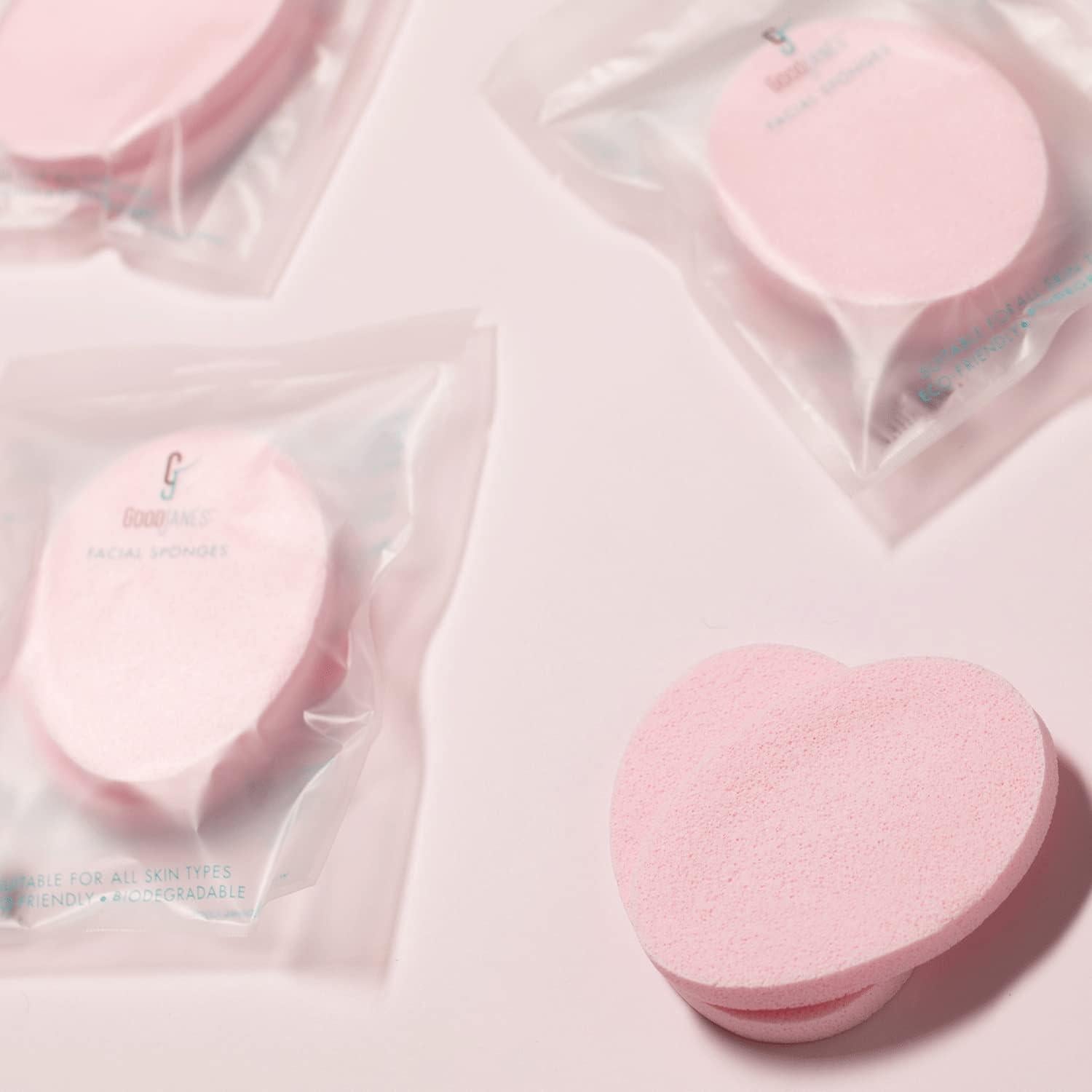 Esponjas Faciales Hipoalergénicas GoodJanes - Paquete de 2