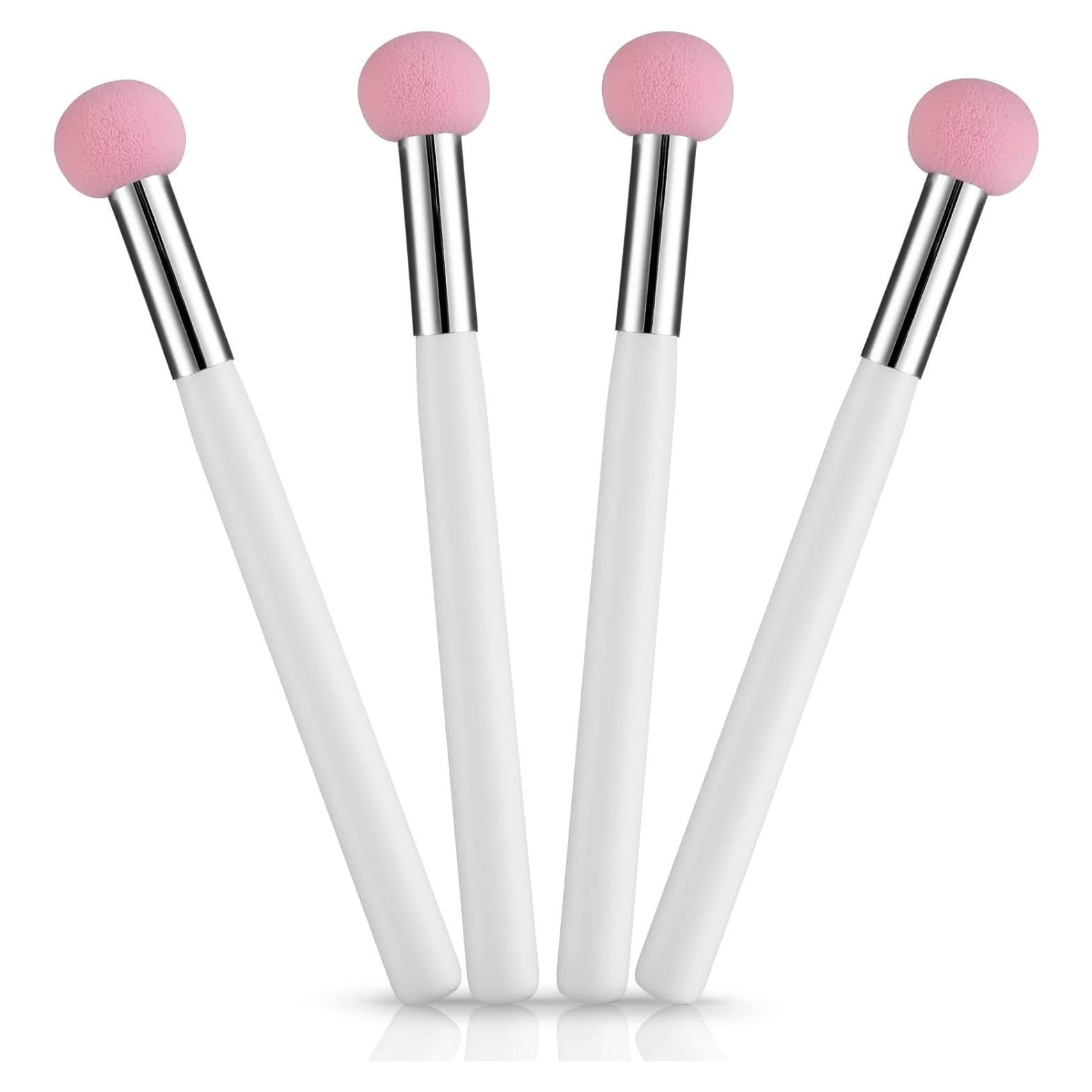 Set de Brochas de Maquillaje Sibba 4 PCS - Polvo, Rubor, Contorno
